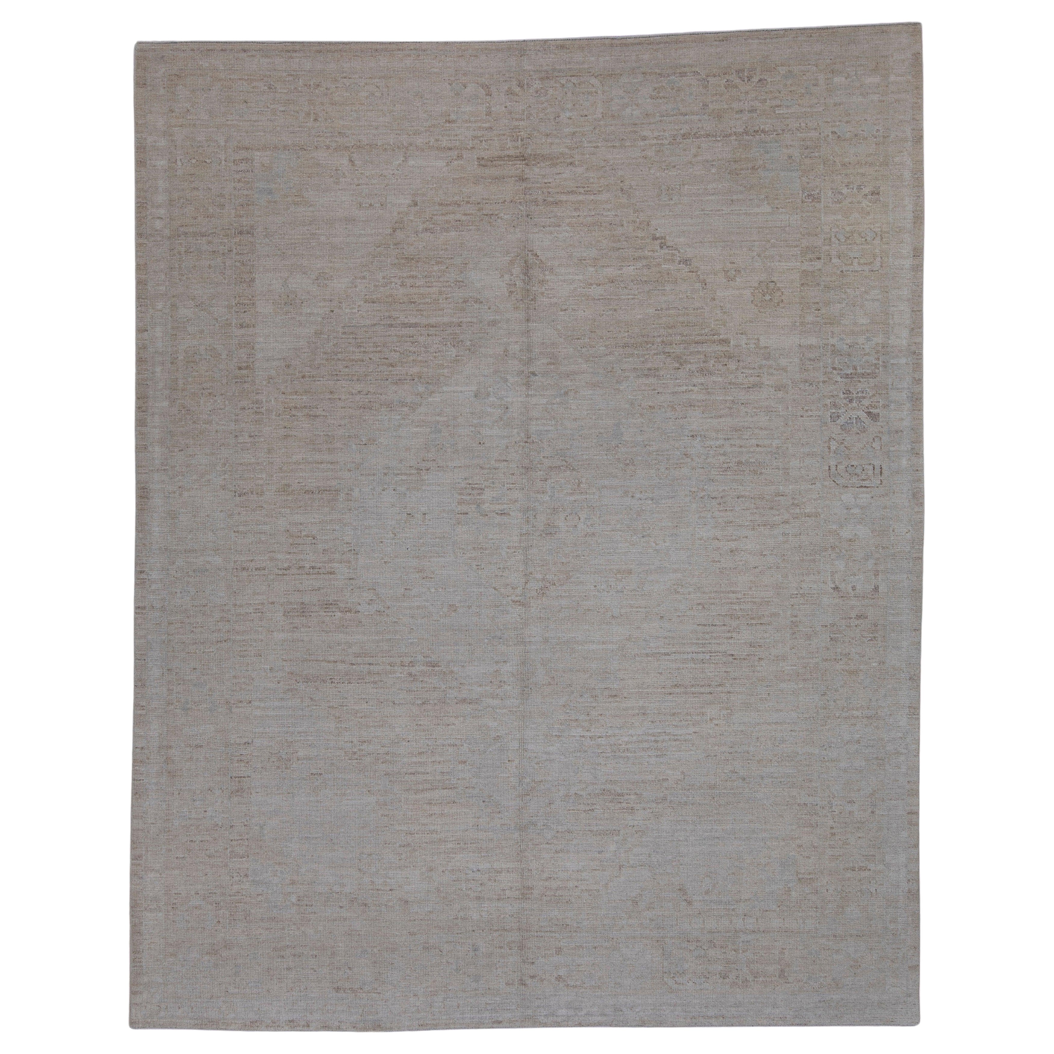 Tapis turc Oushak 8'2" x 10'2" n°16820