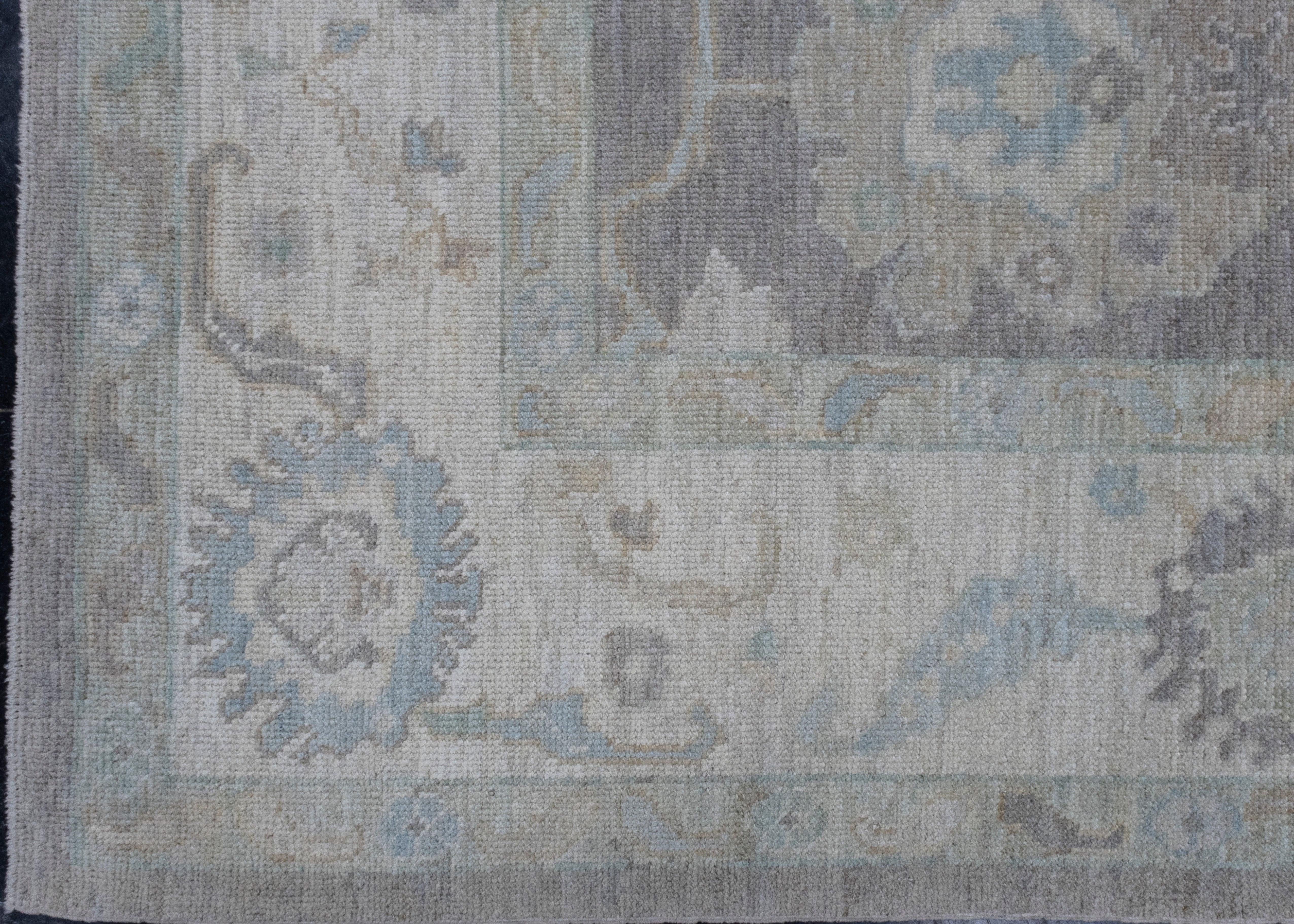 Turkish Oushak Rug 8'2