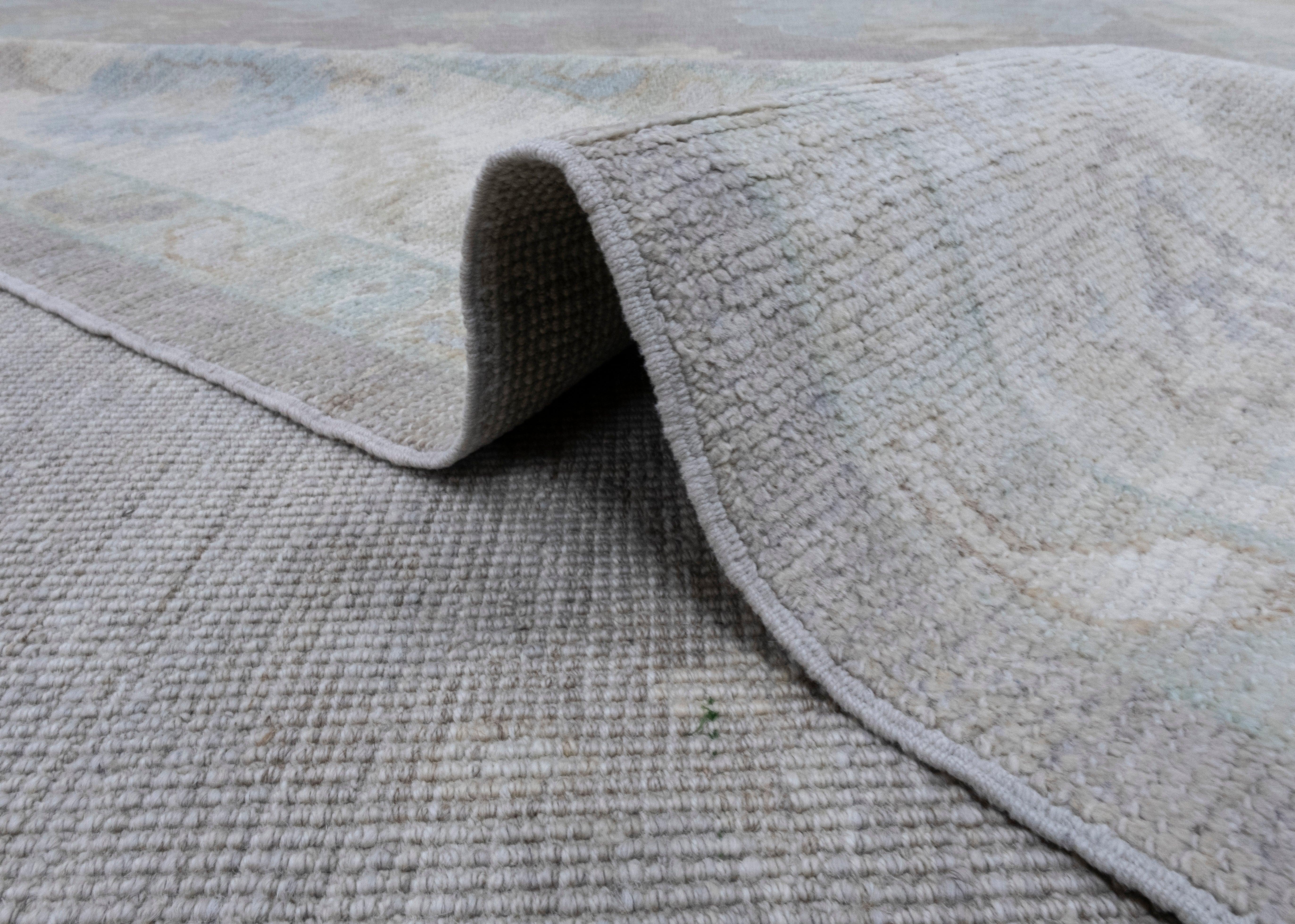 Turkish Oushak Rug 8'2