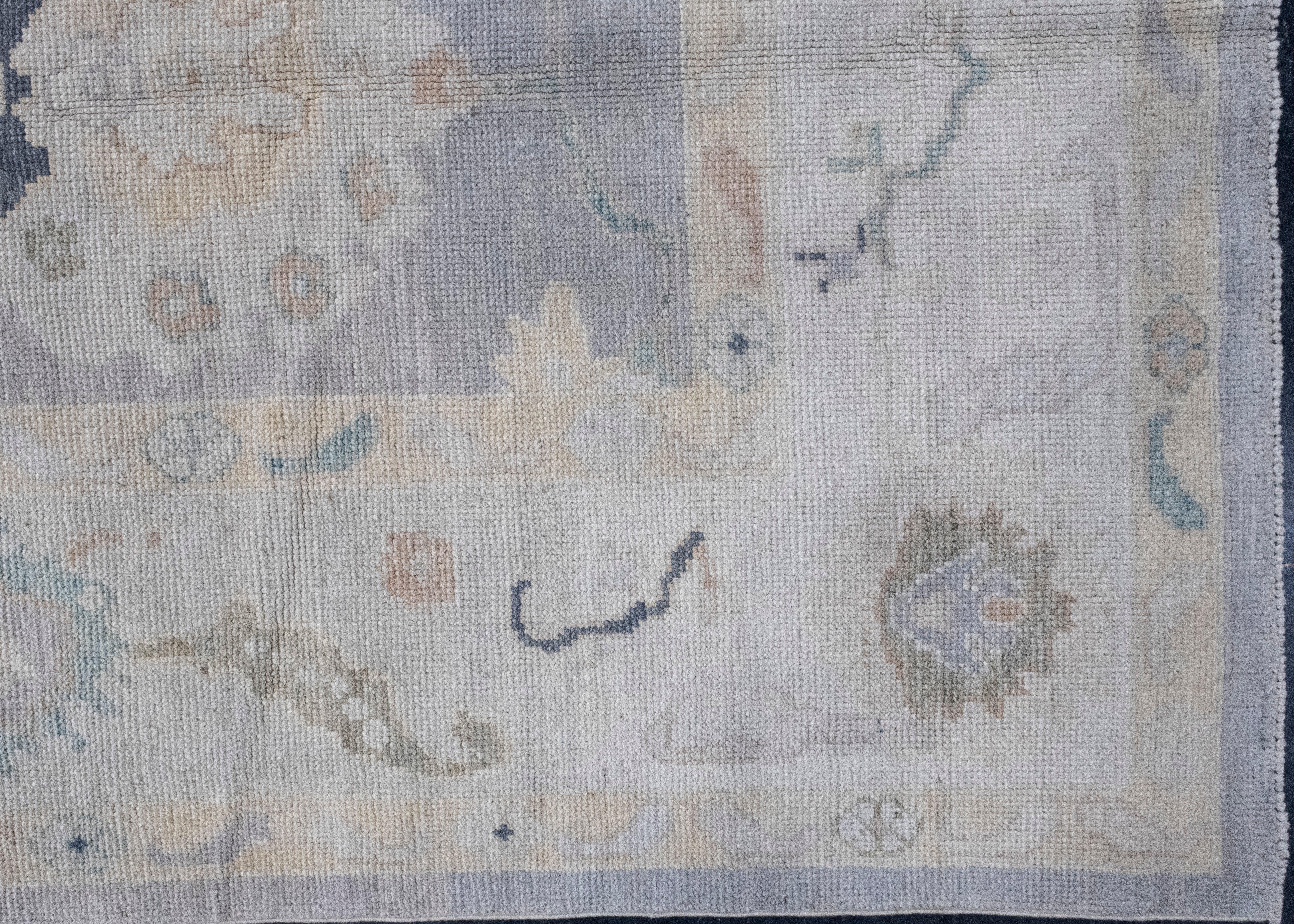 Turkish Oushak Rug 8'2