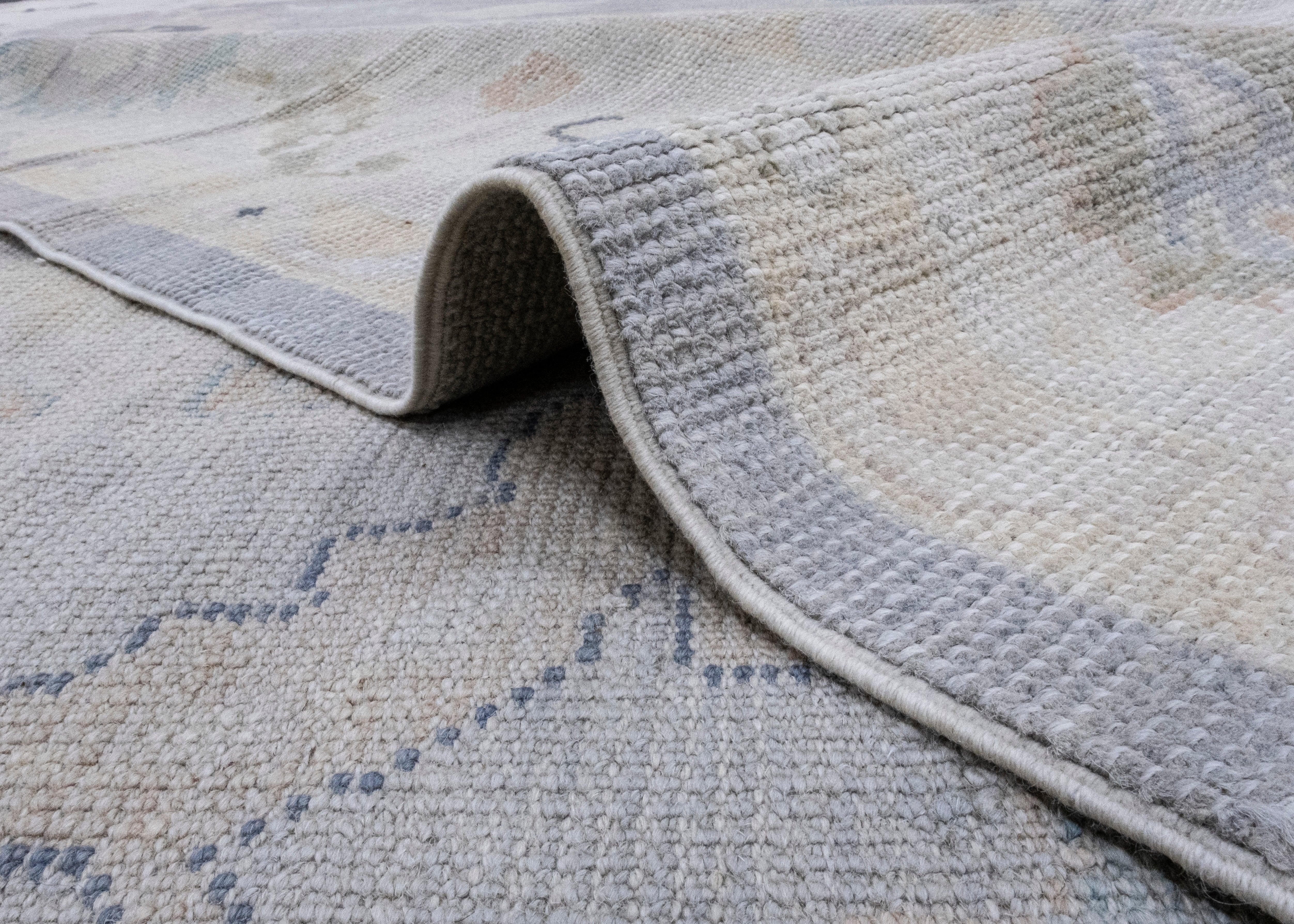 Turkish Oushak Rug 8'2