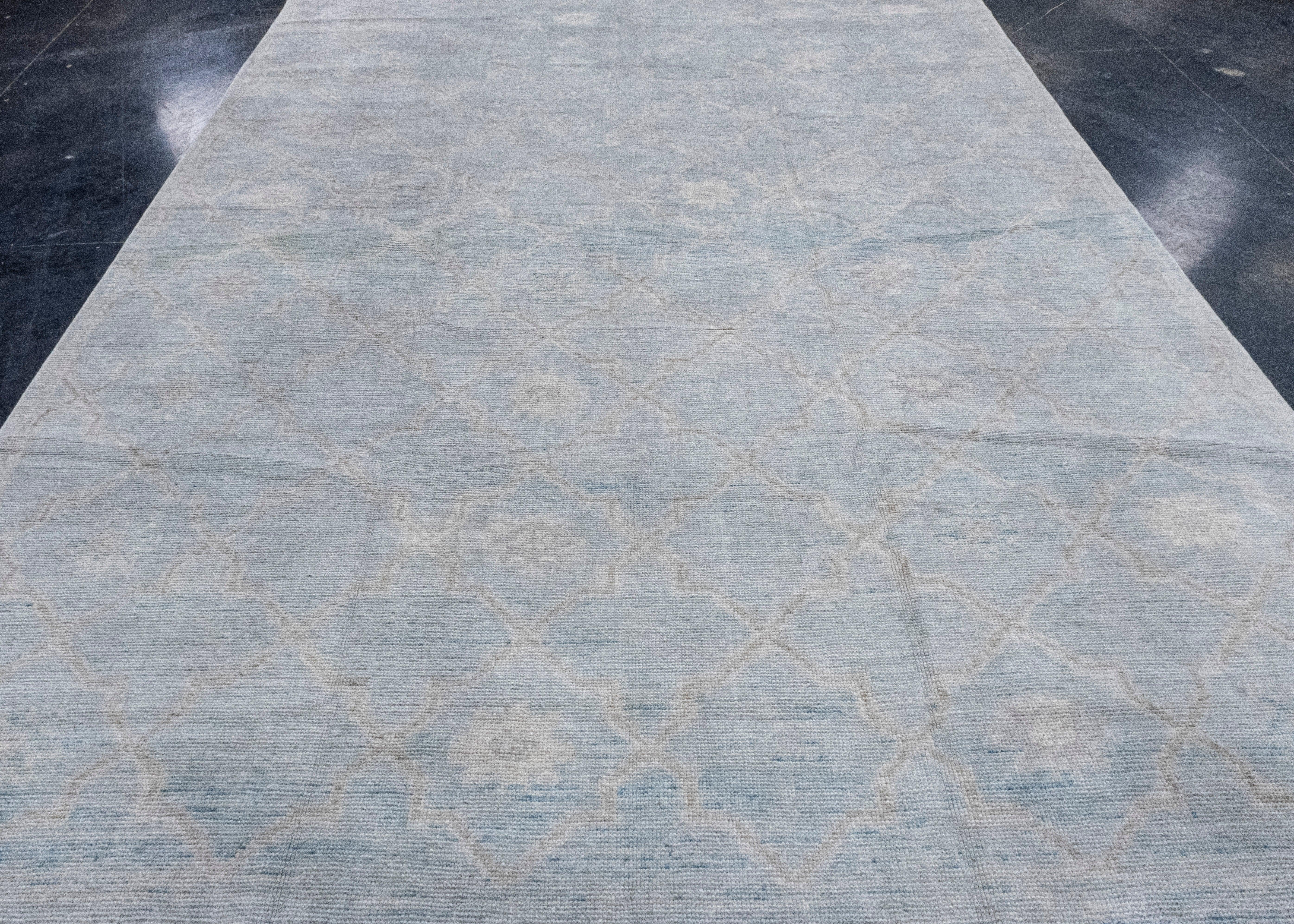 Turkish Oushak Rug 8'2