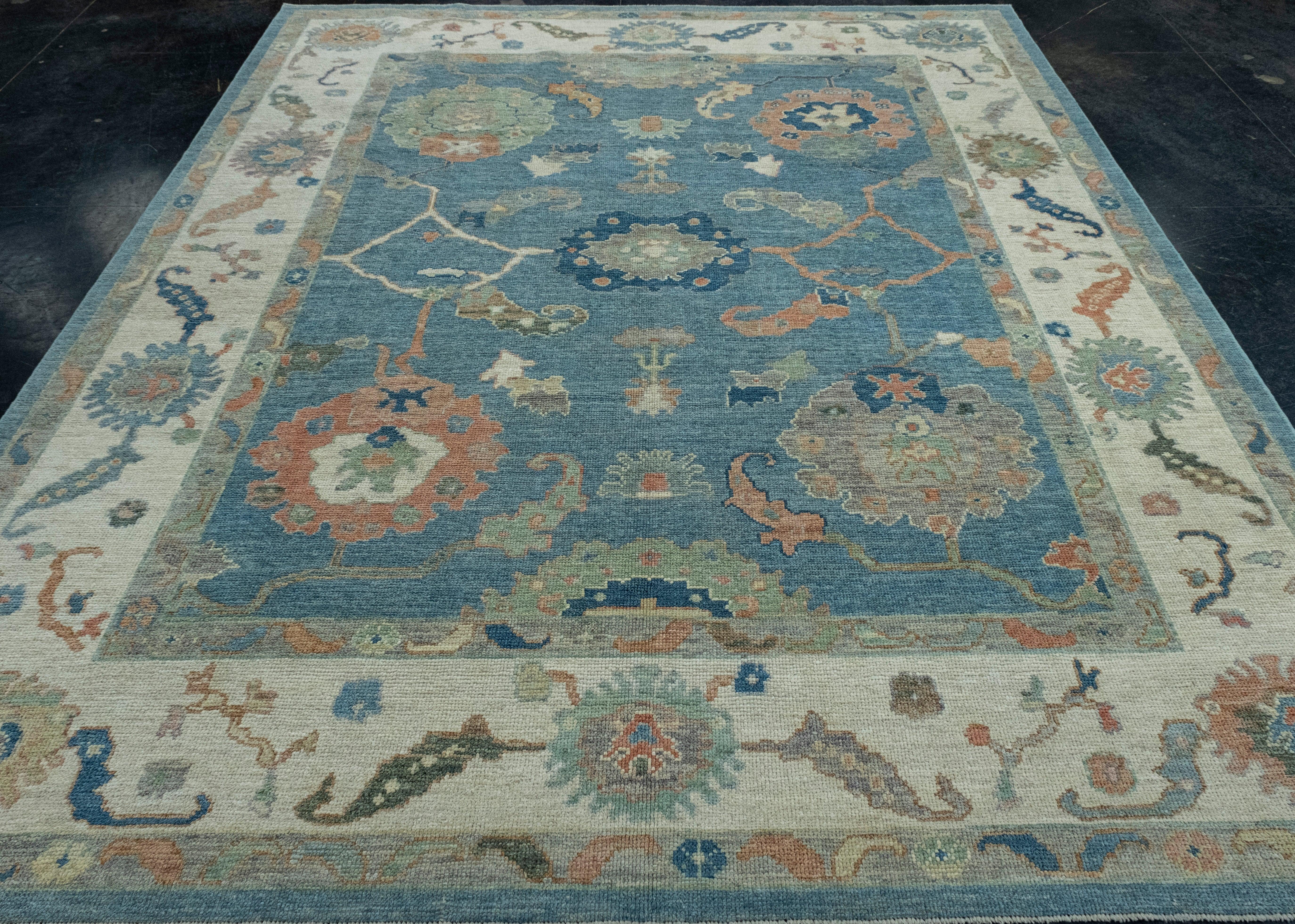 Turkish Oushak Rug 8'2