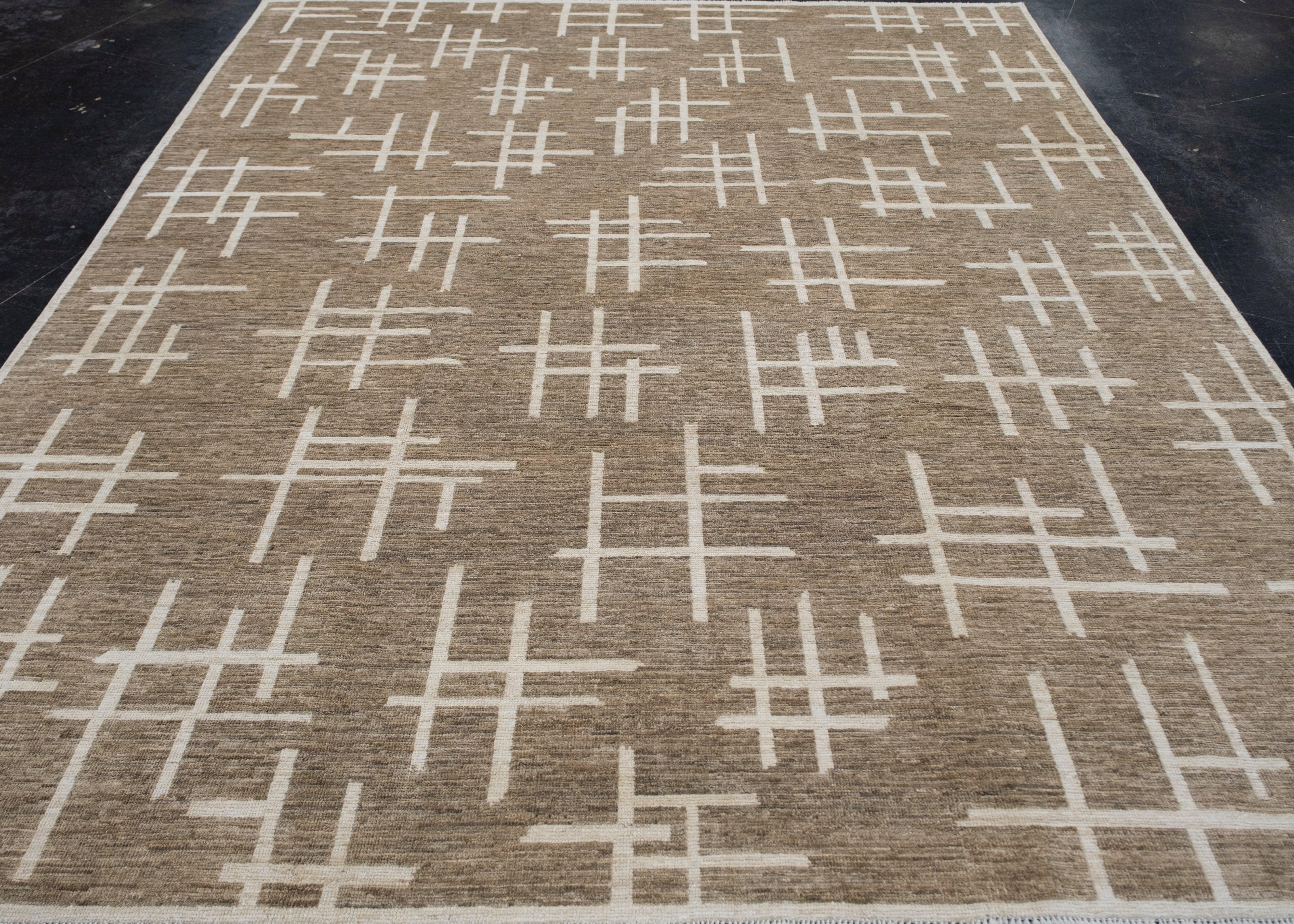 Turkish Oushak Rug 8'2