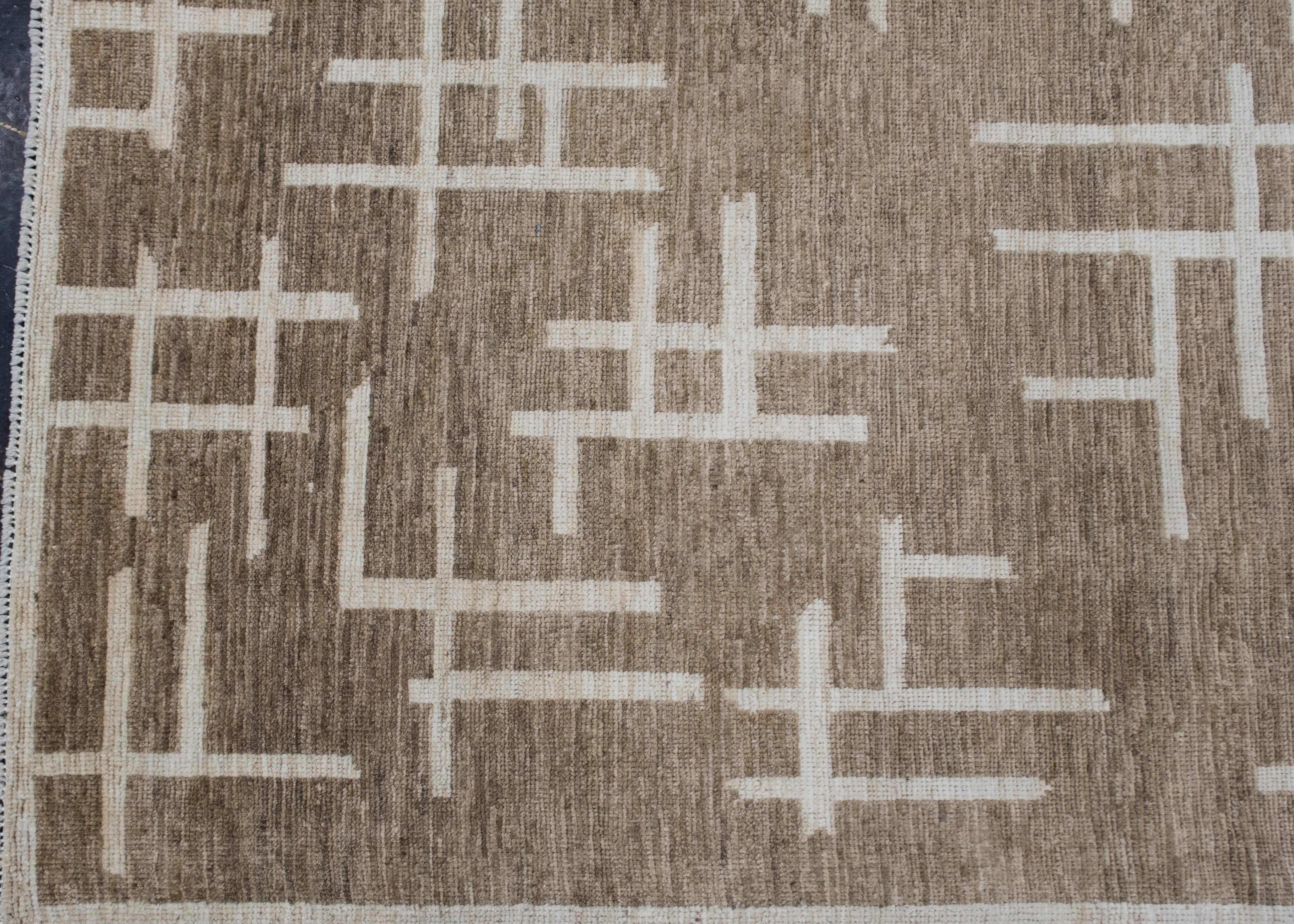 Contemporary Turkish Oushak Rug 8'2