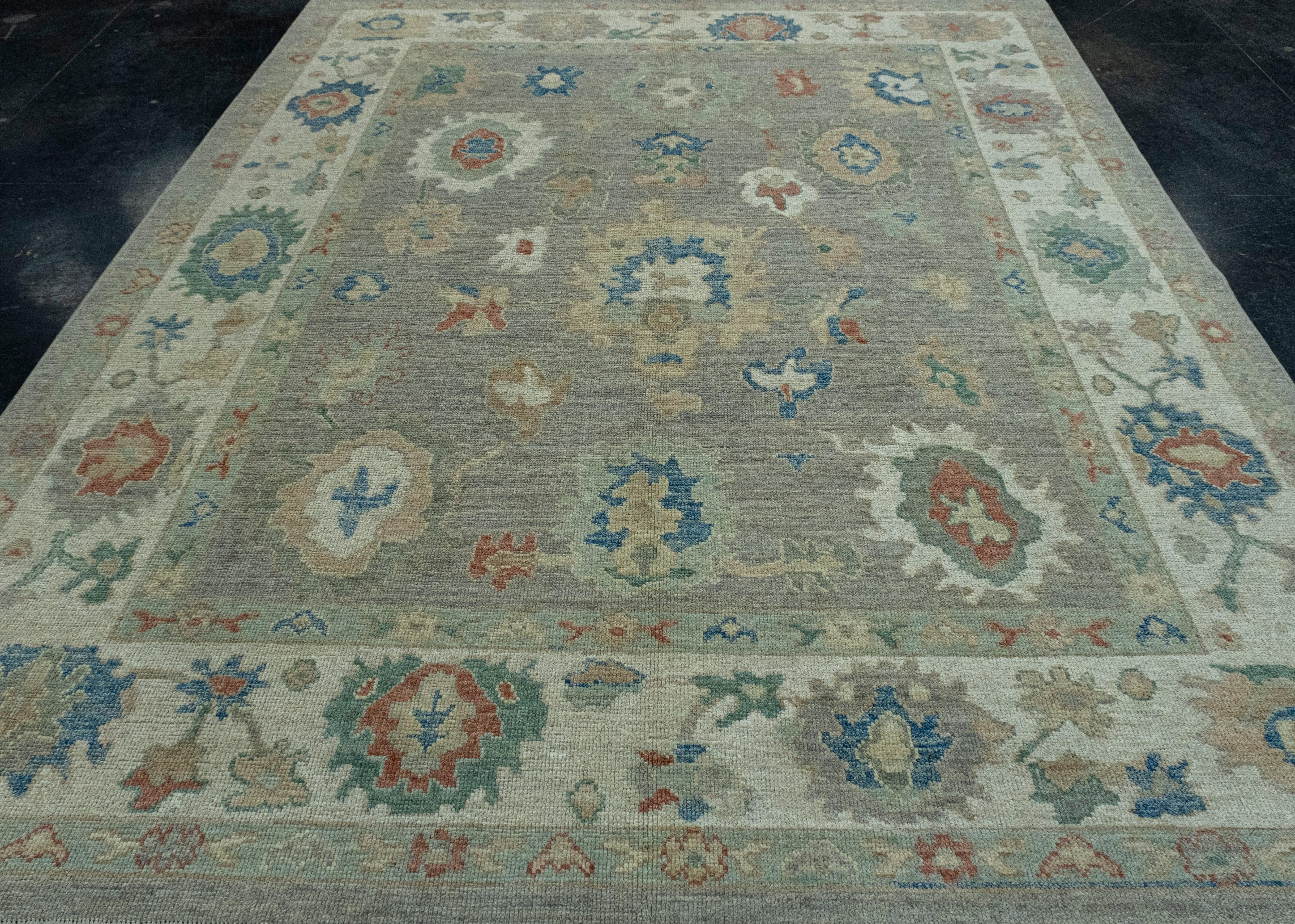 Turkish Oushak Rug 8'3