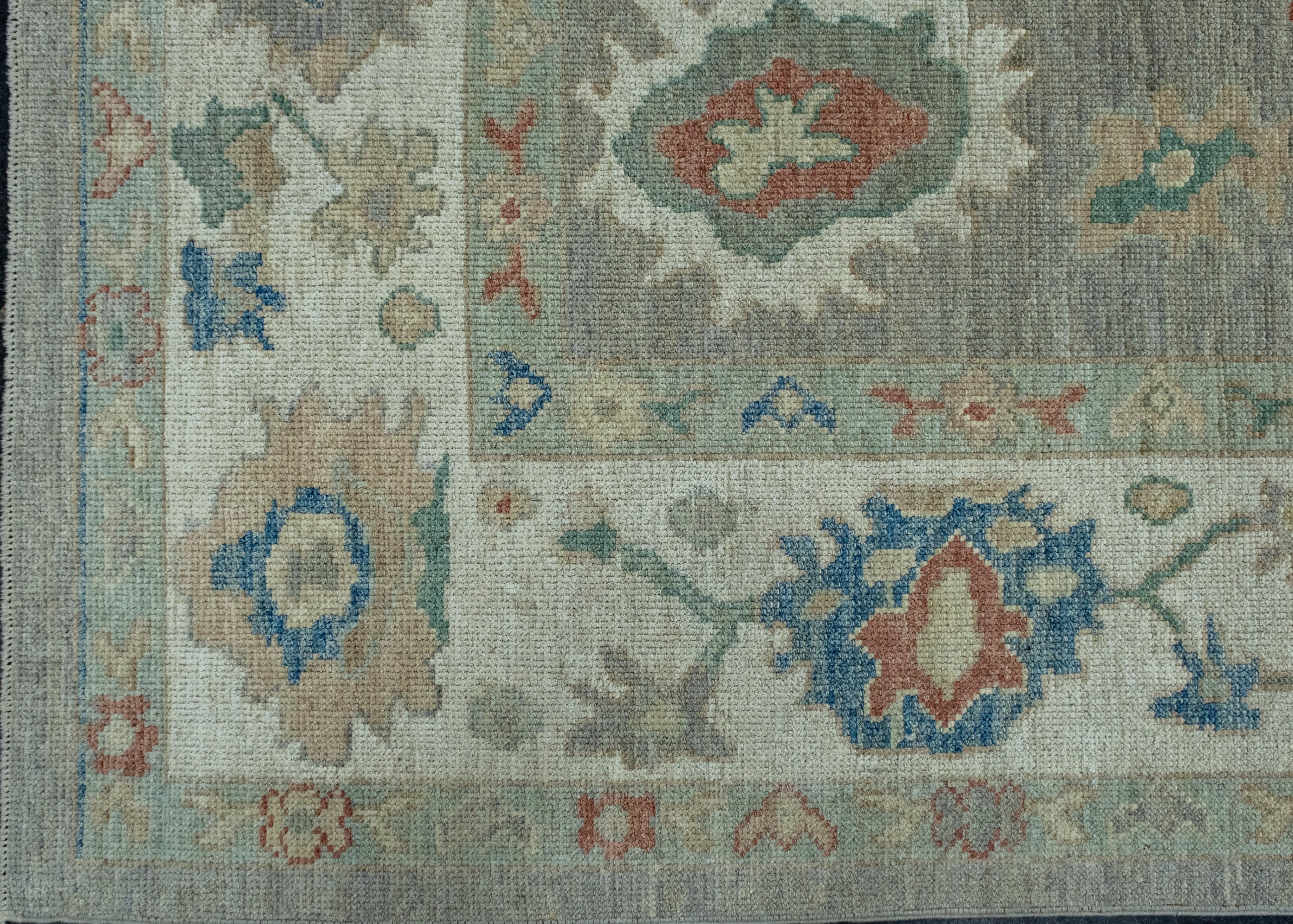 Turkish Oushak Rug 8'3