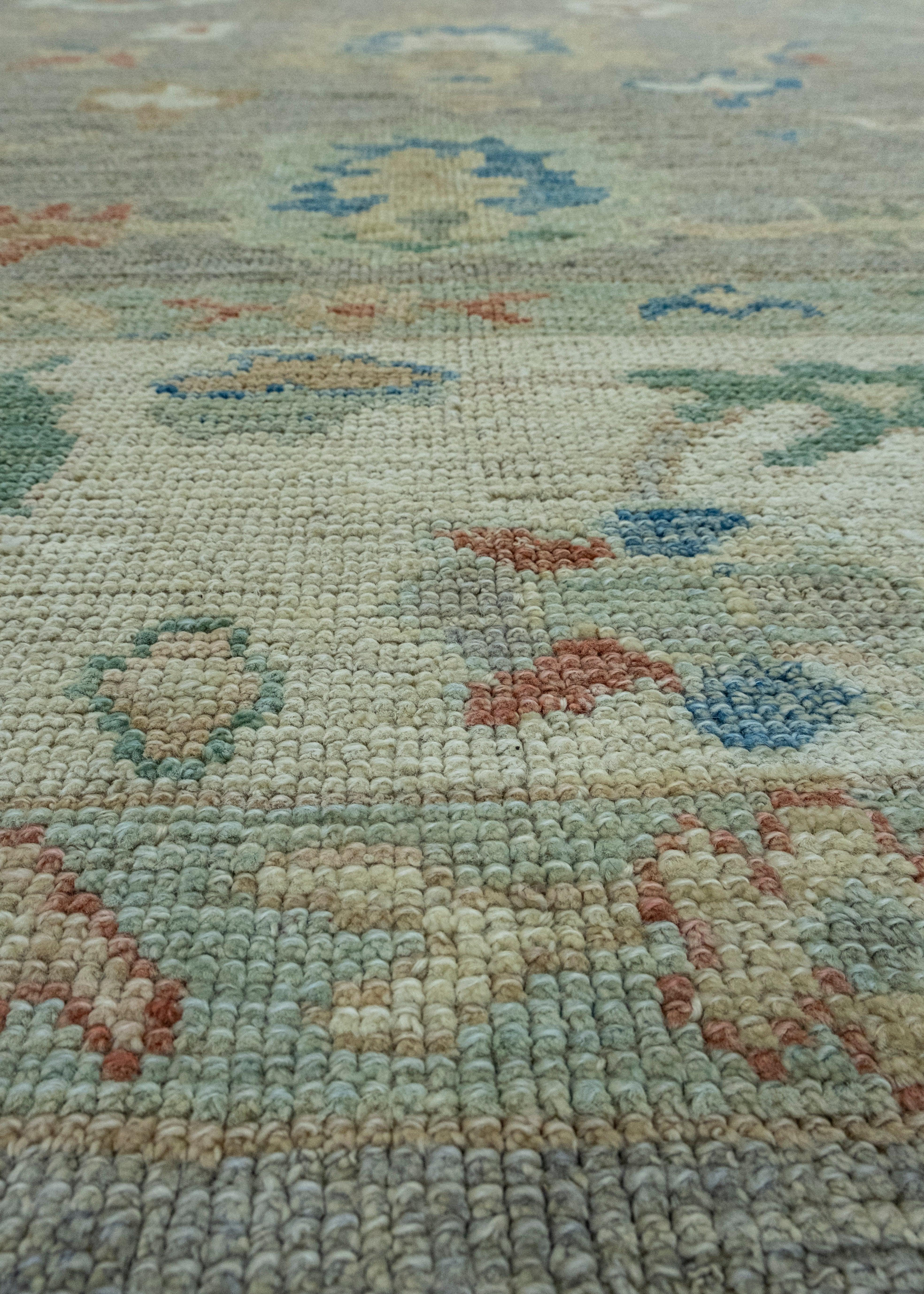 Contemporary Turkish Oushak Rug 8'3