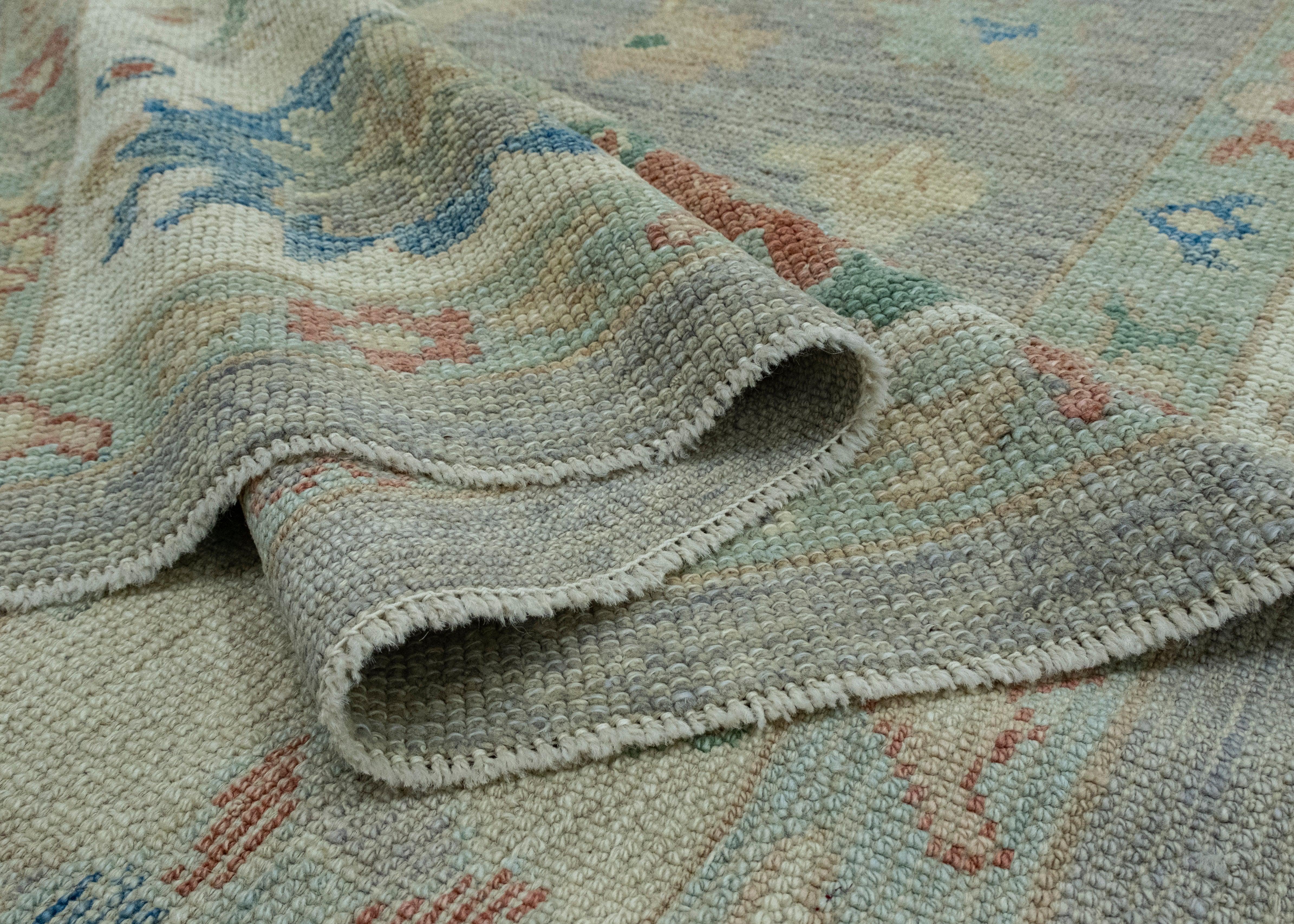 Turkish Oushak Rug 8'3