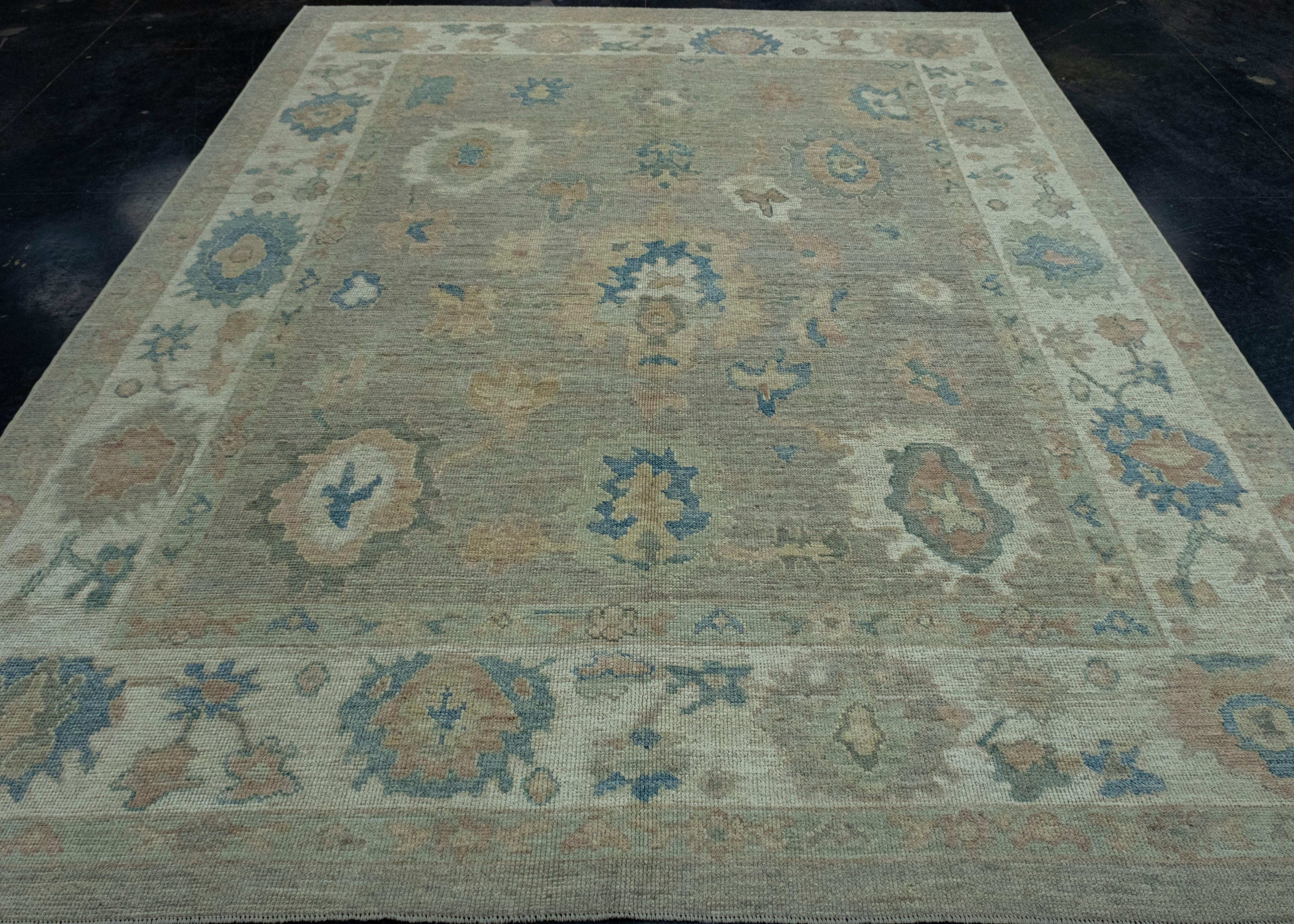 Turkish Oushak Rug 8'3