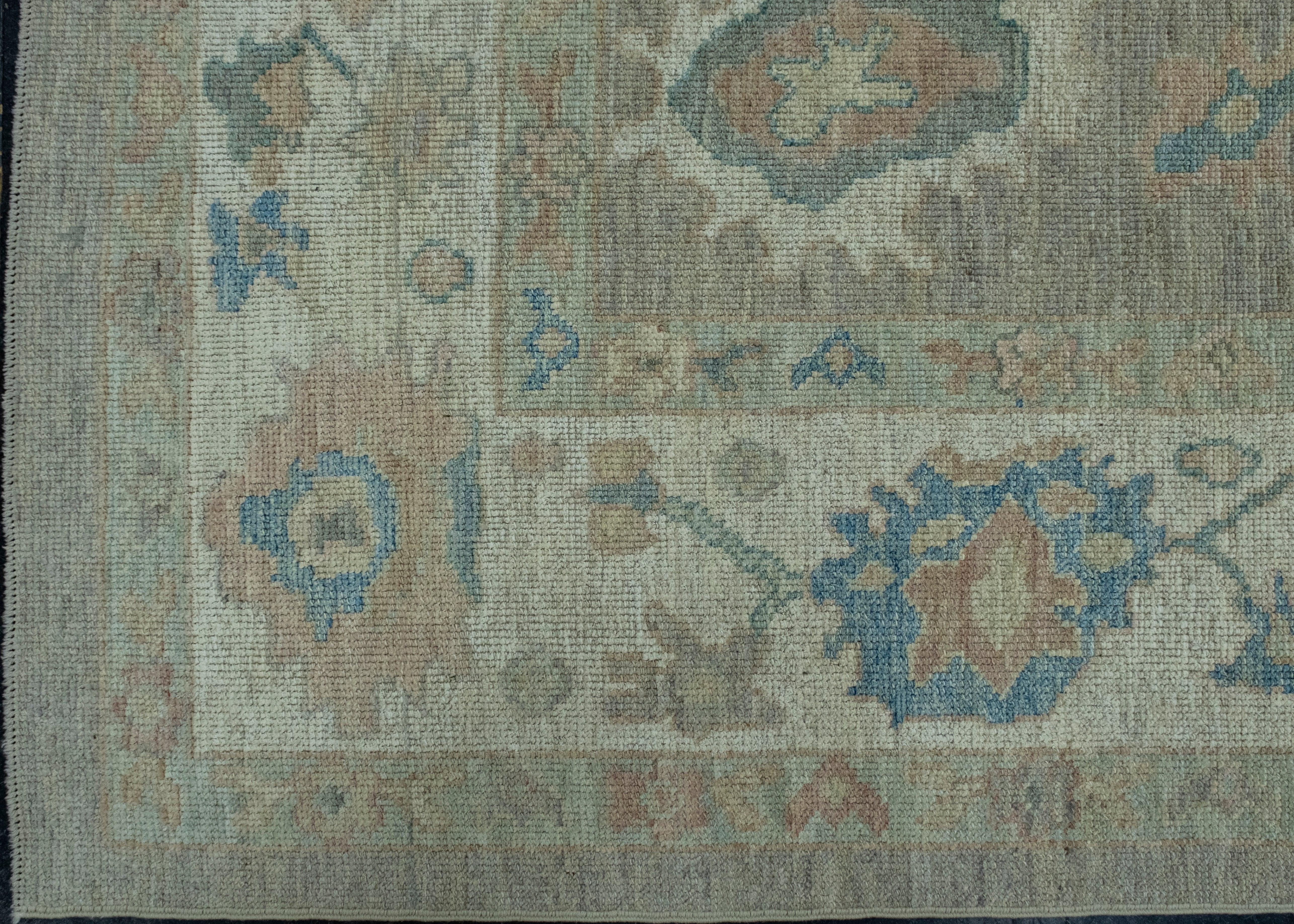 Turkish Oushak Rug 8'3