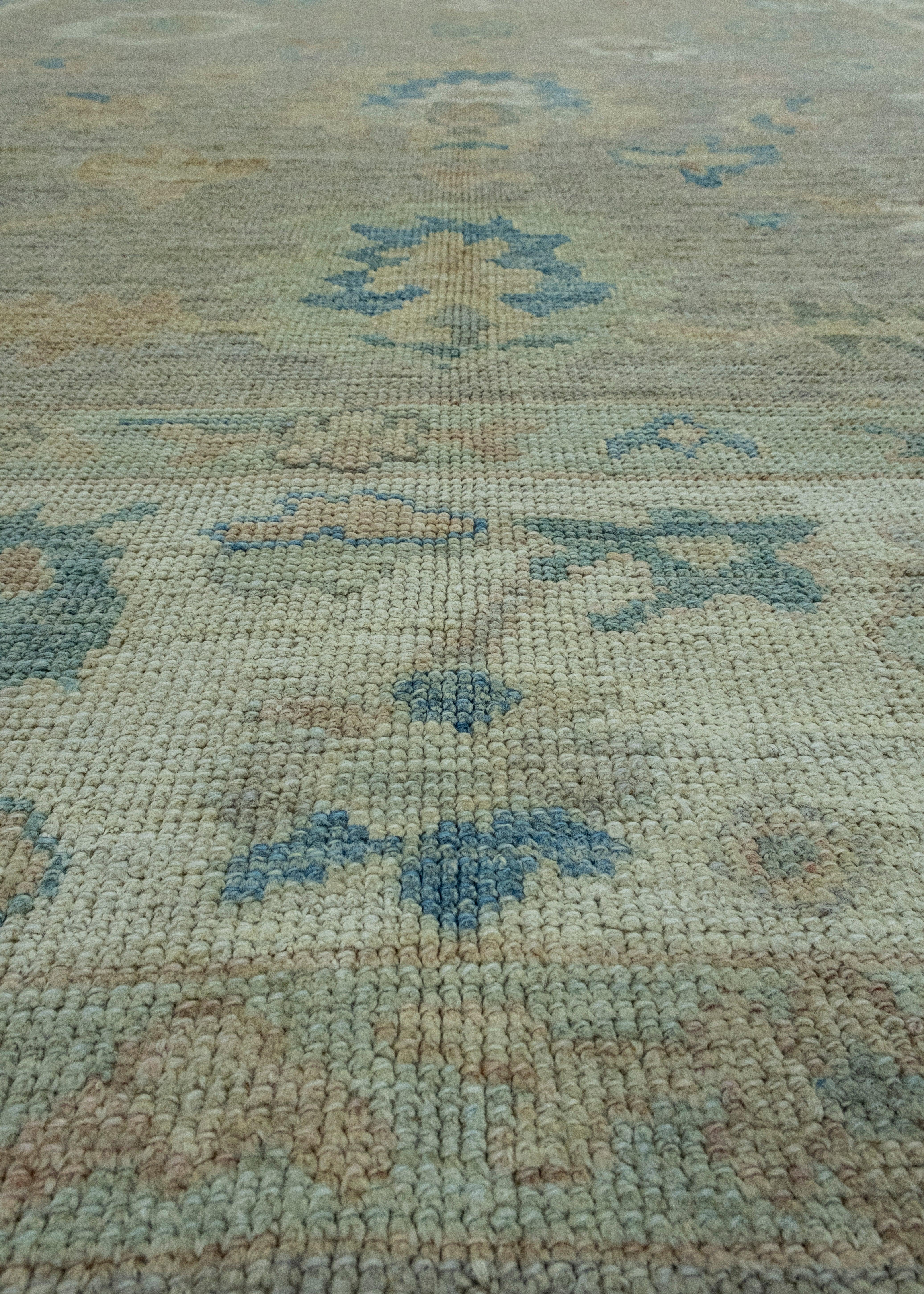 Contemporary Turkish Oushak Rug 8'3