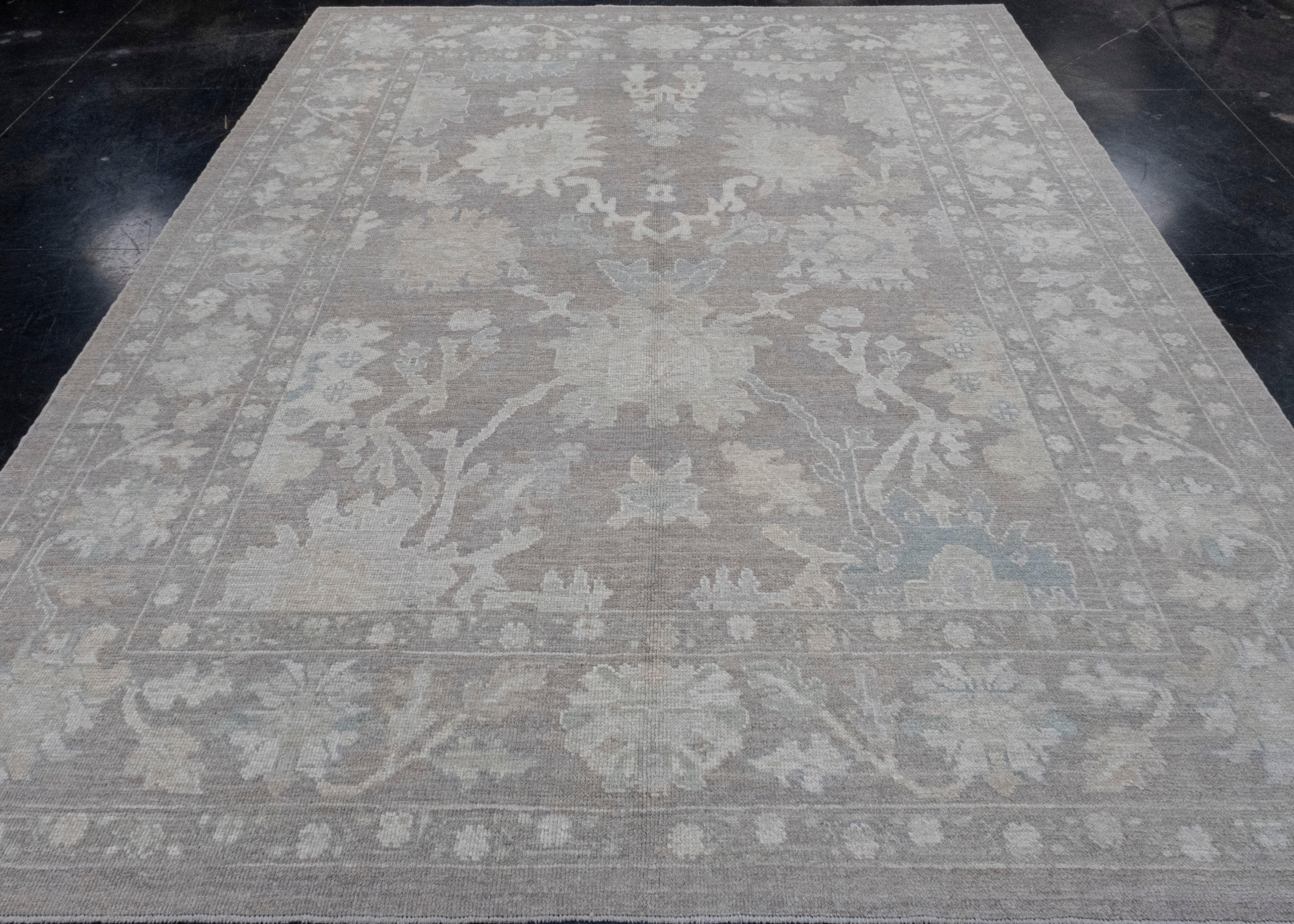 Turkish Oushak Rug 8'3