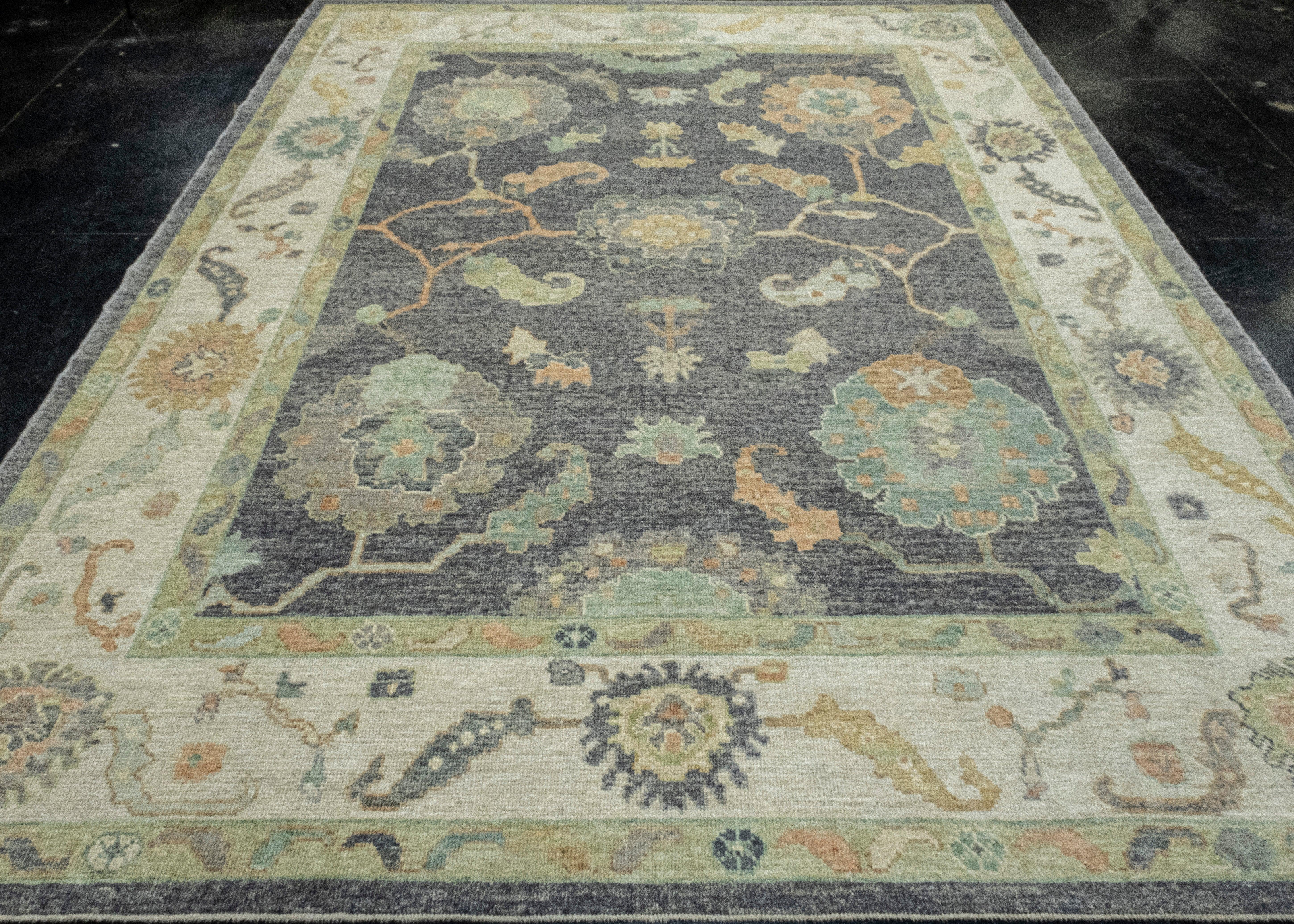 Turkish Oushak Rug 8'3