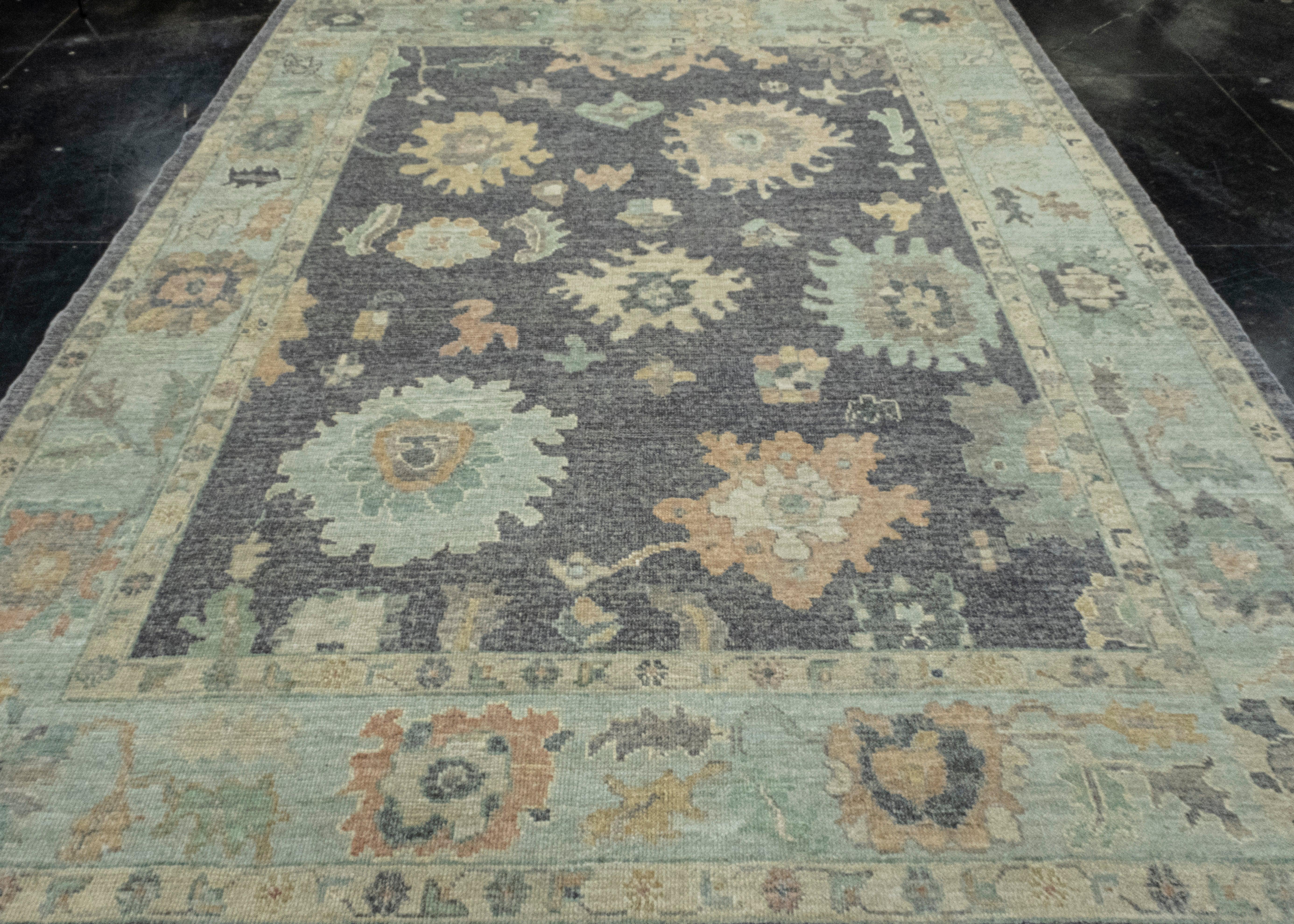 Turkish Oushak Rug 8'3