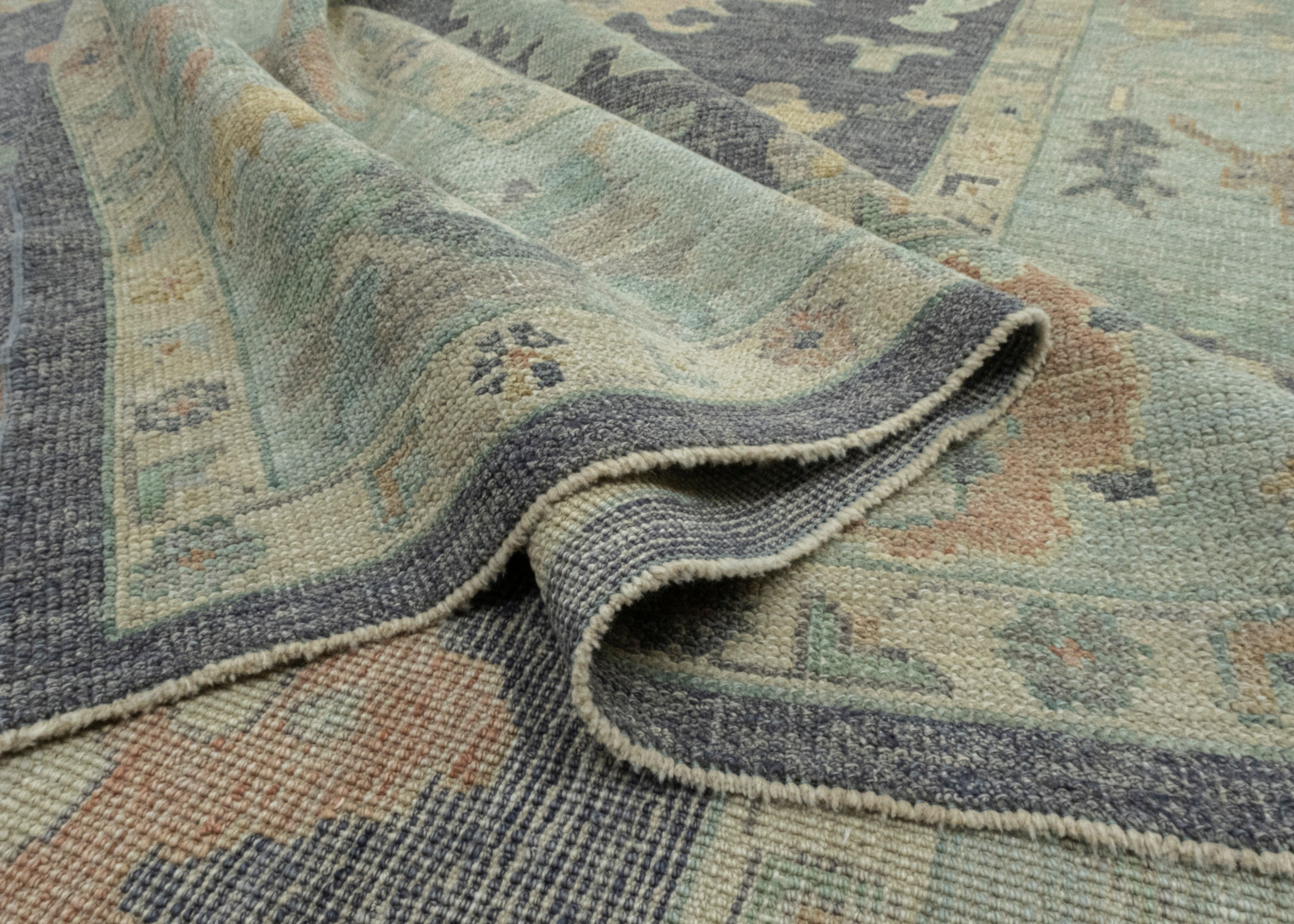 Turkish Oushak Rug 8'3