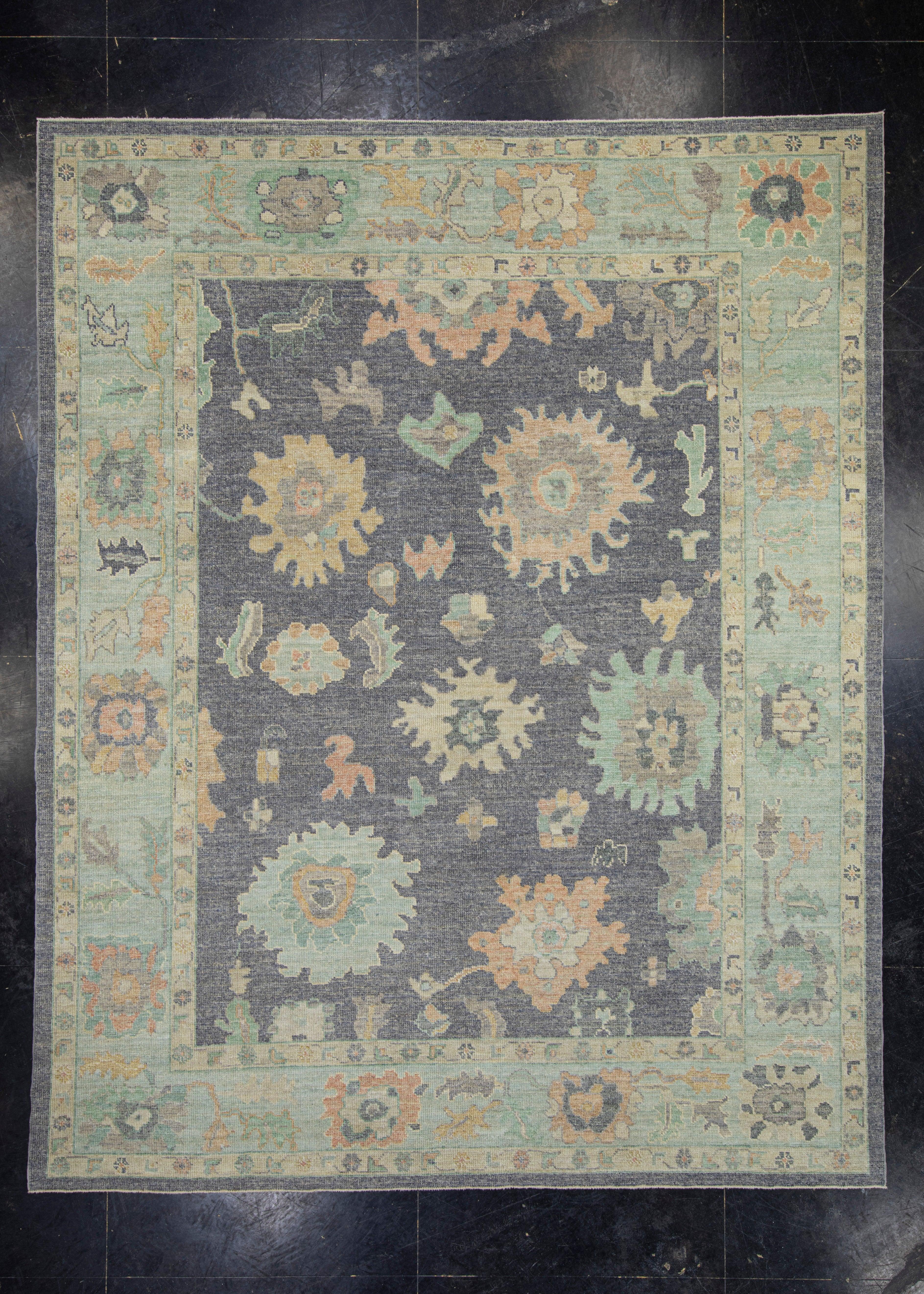 Turkish Oushak Rug 8'3