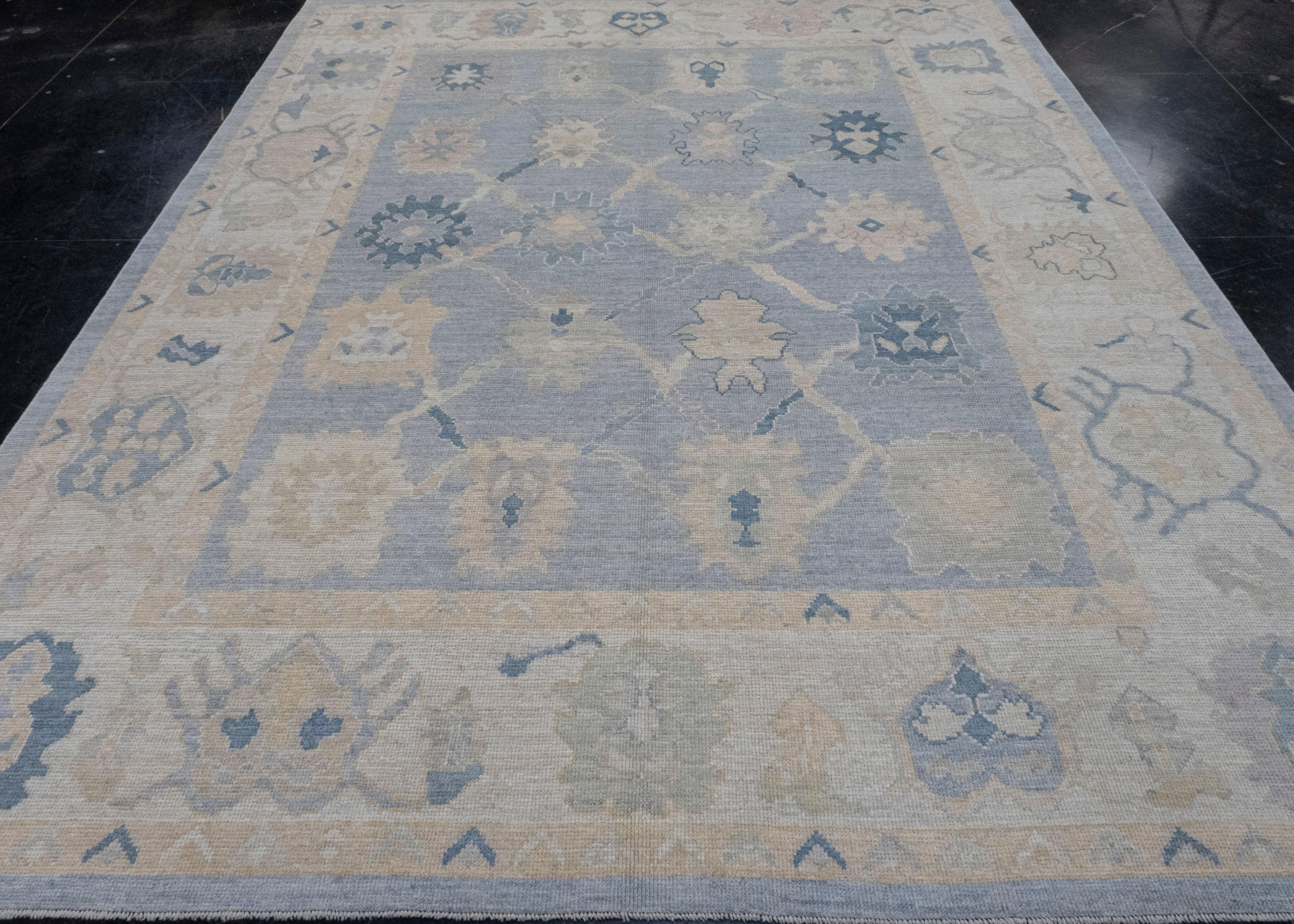 Turkish Oushak Rug 8'3