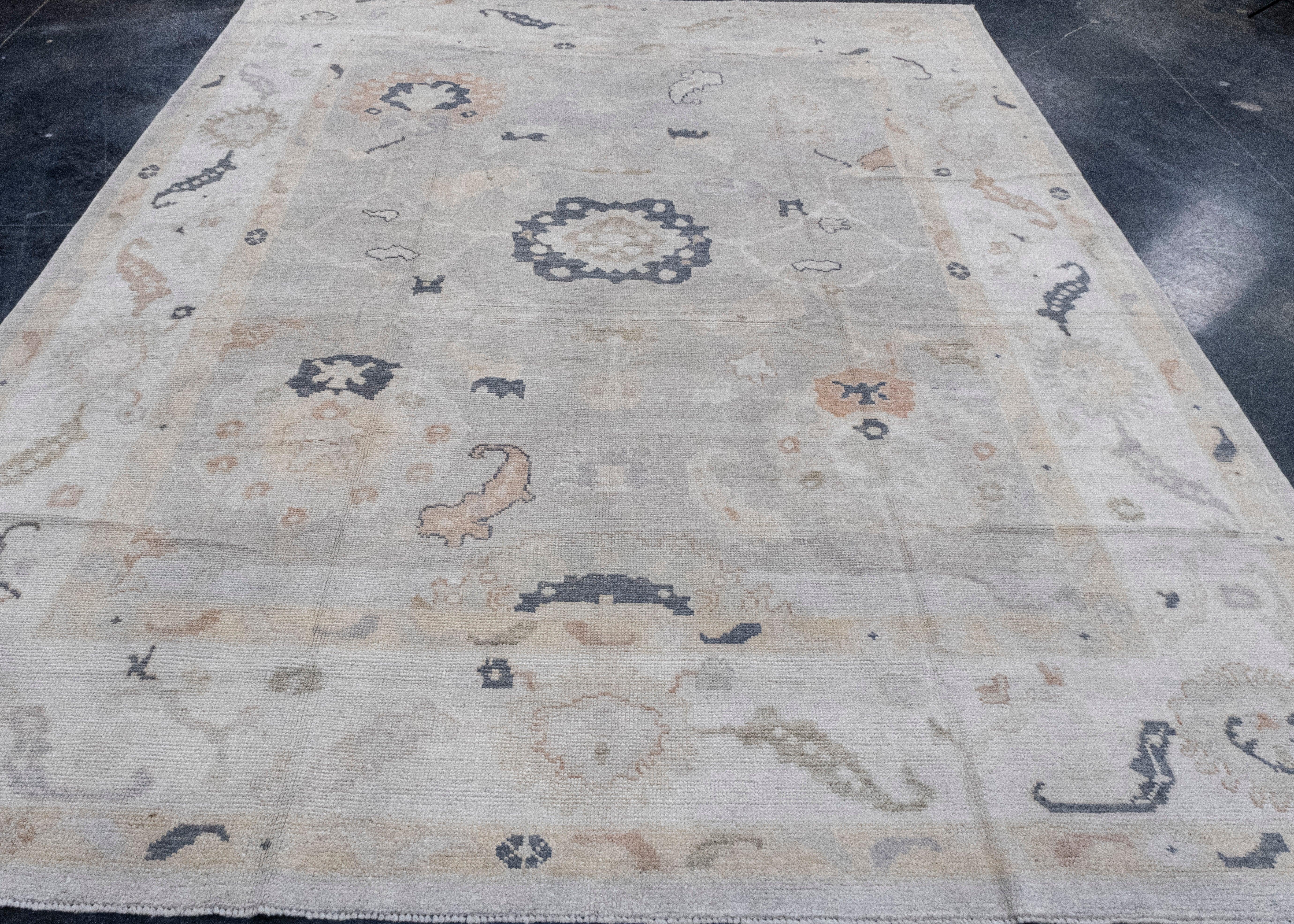 Alfombra turca Oushak 8'3
