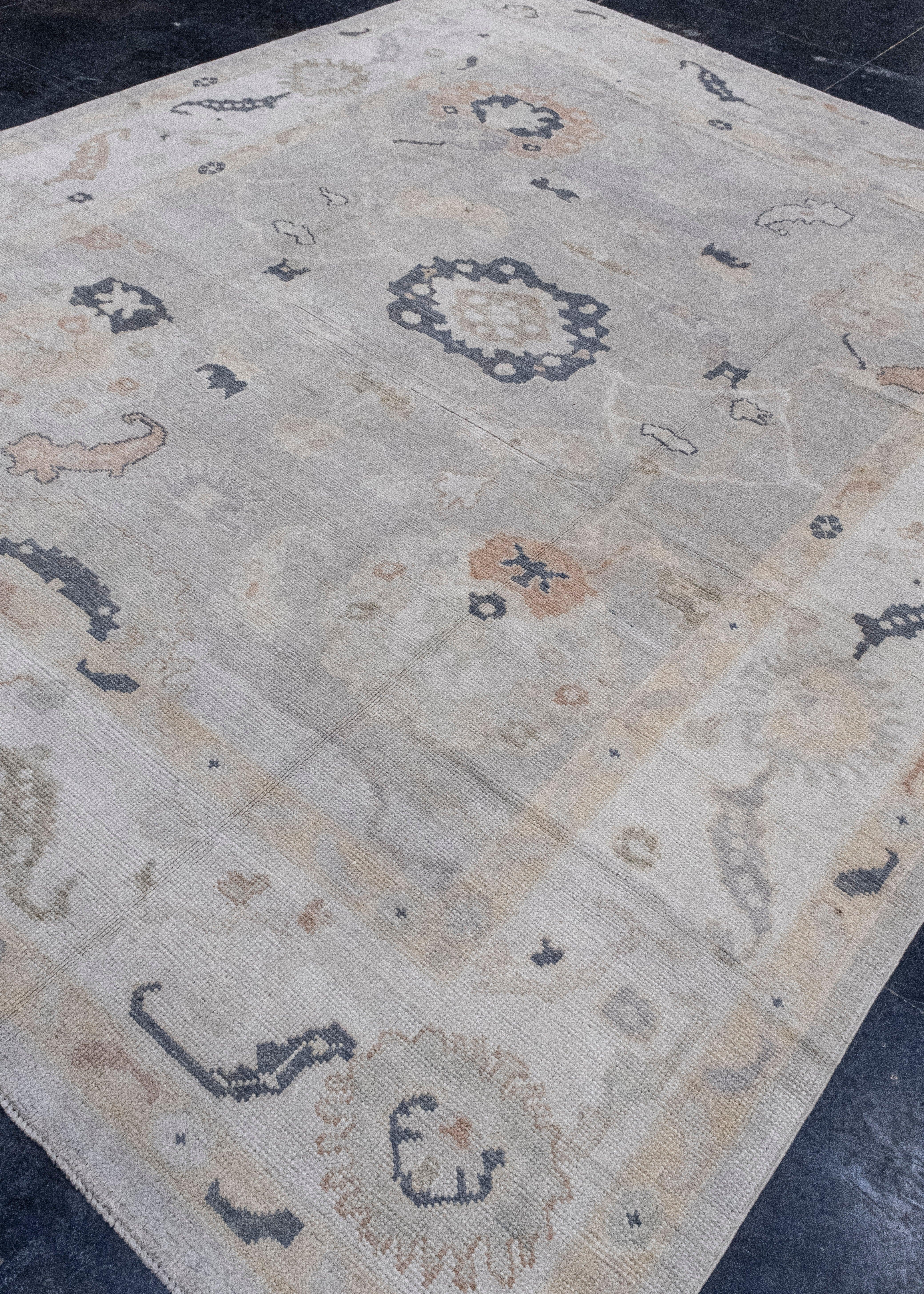 Alfombra turca Oushak 8'3