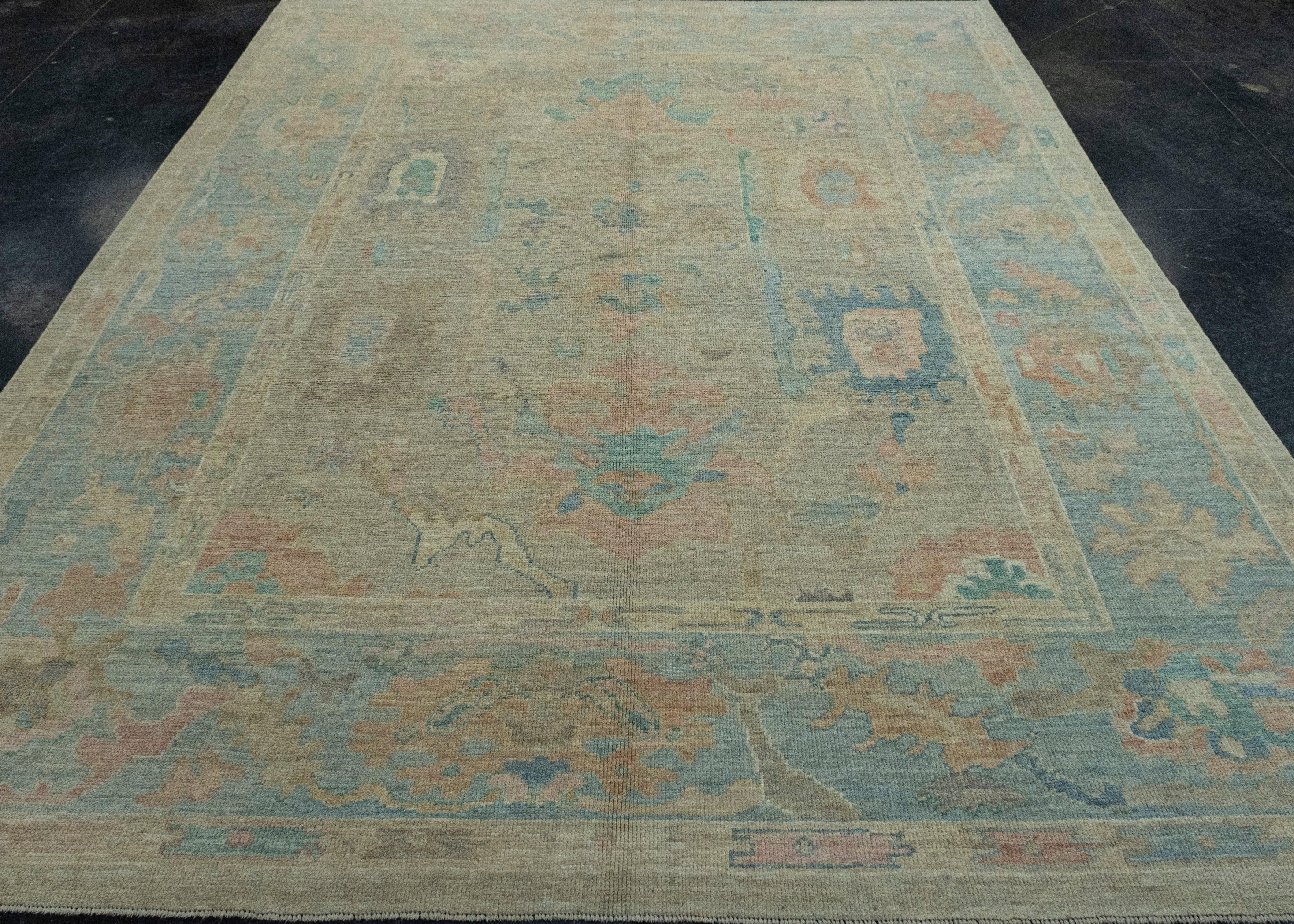 Turkish Oushak Rug 8'3
