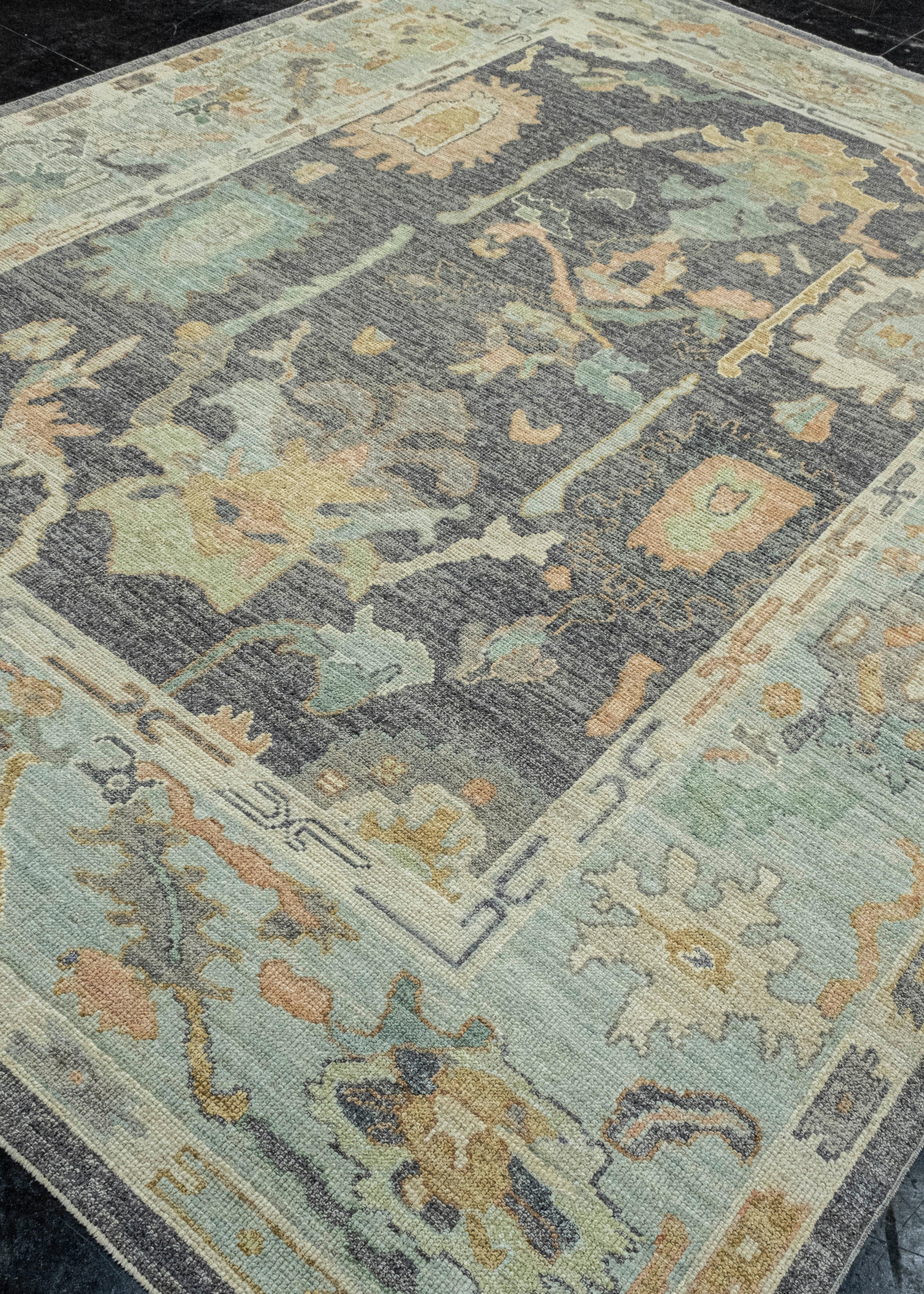 Turkish Oushak Rug 8'3