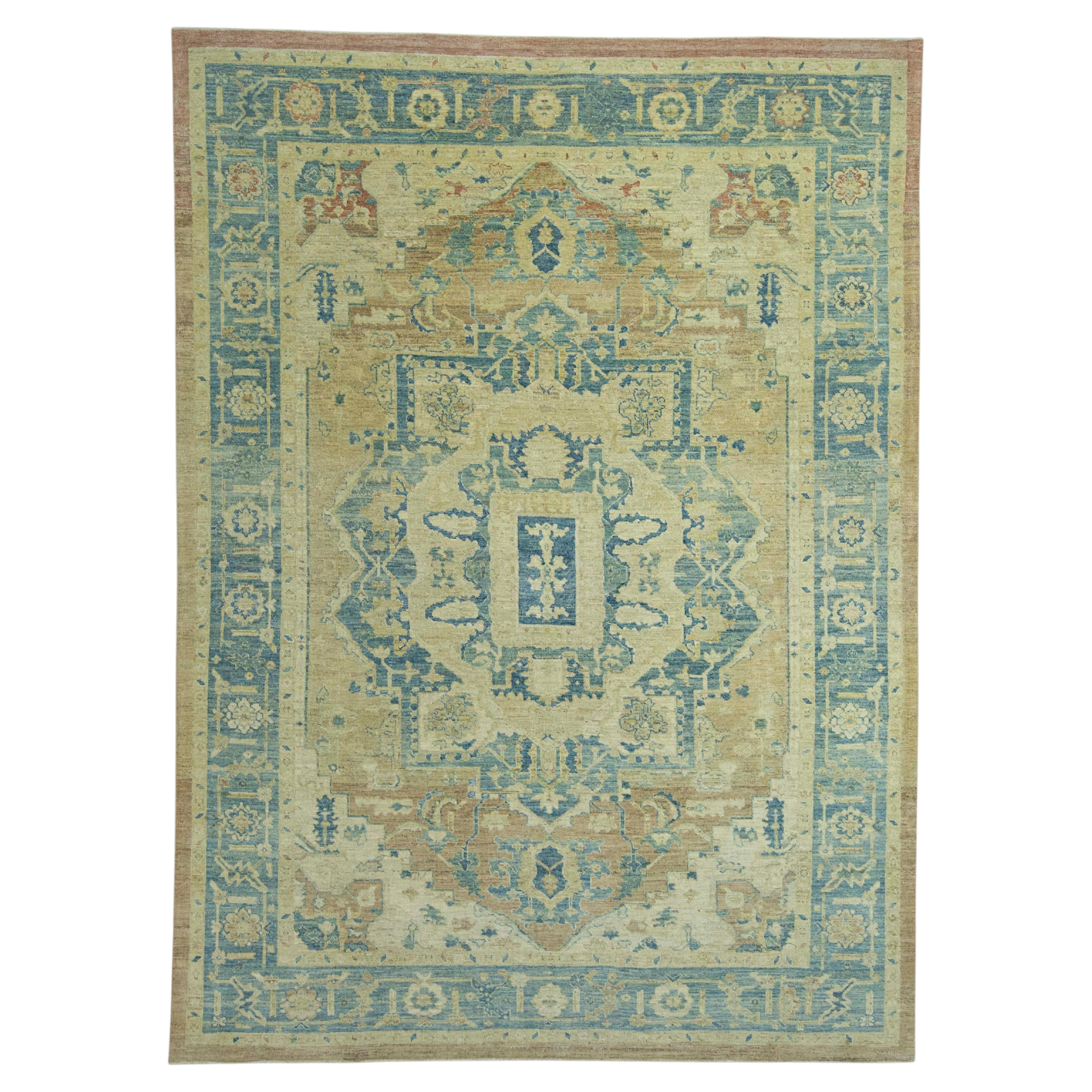 Turkish Oushak Rug 8'3" x 11'3" #18001