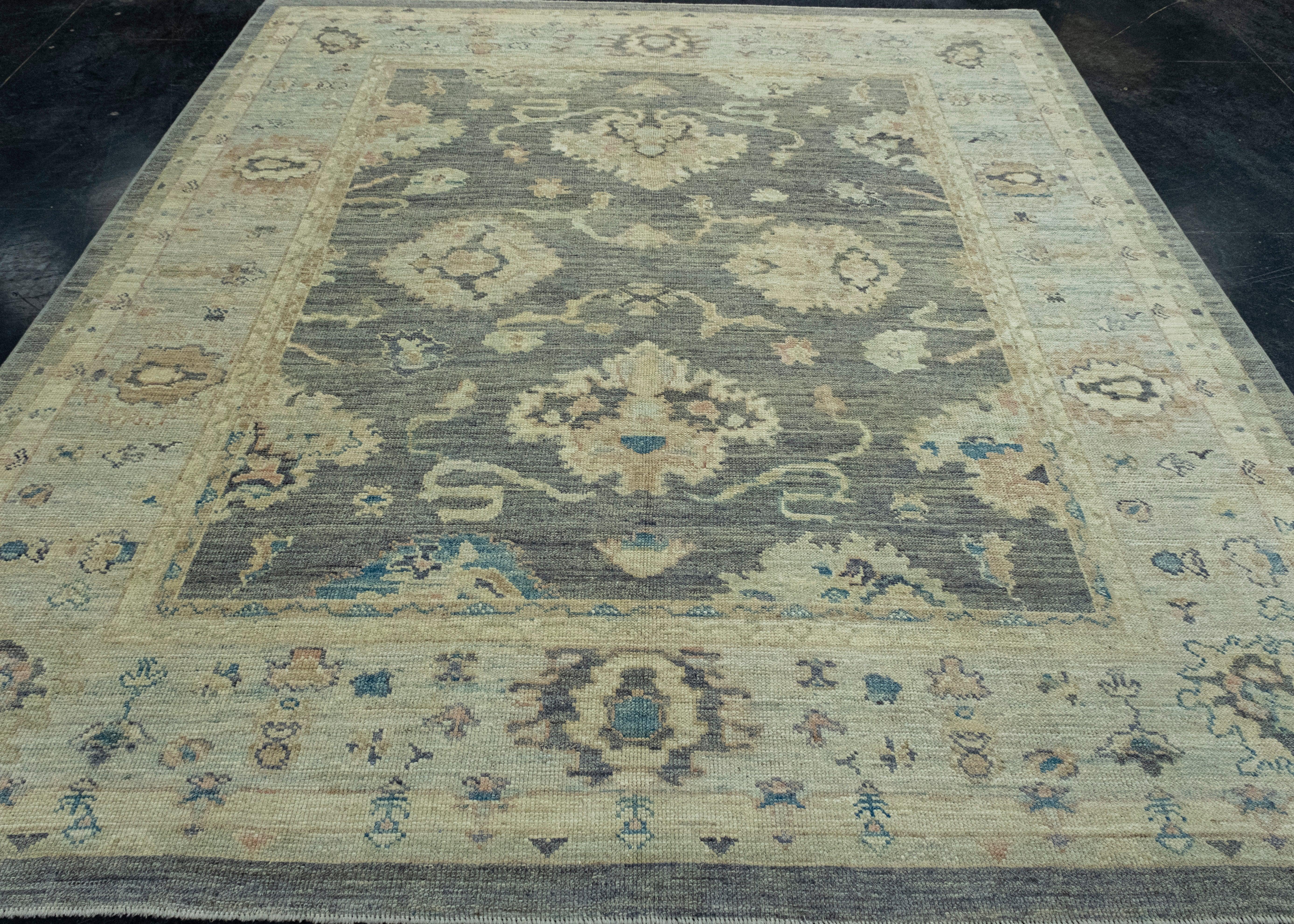 Turkish Oushak Rug 8'3