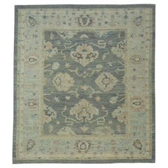 Turkish Oushak Rug 8'3" x 9'2" #17891