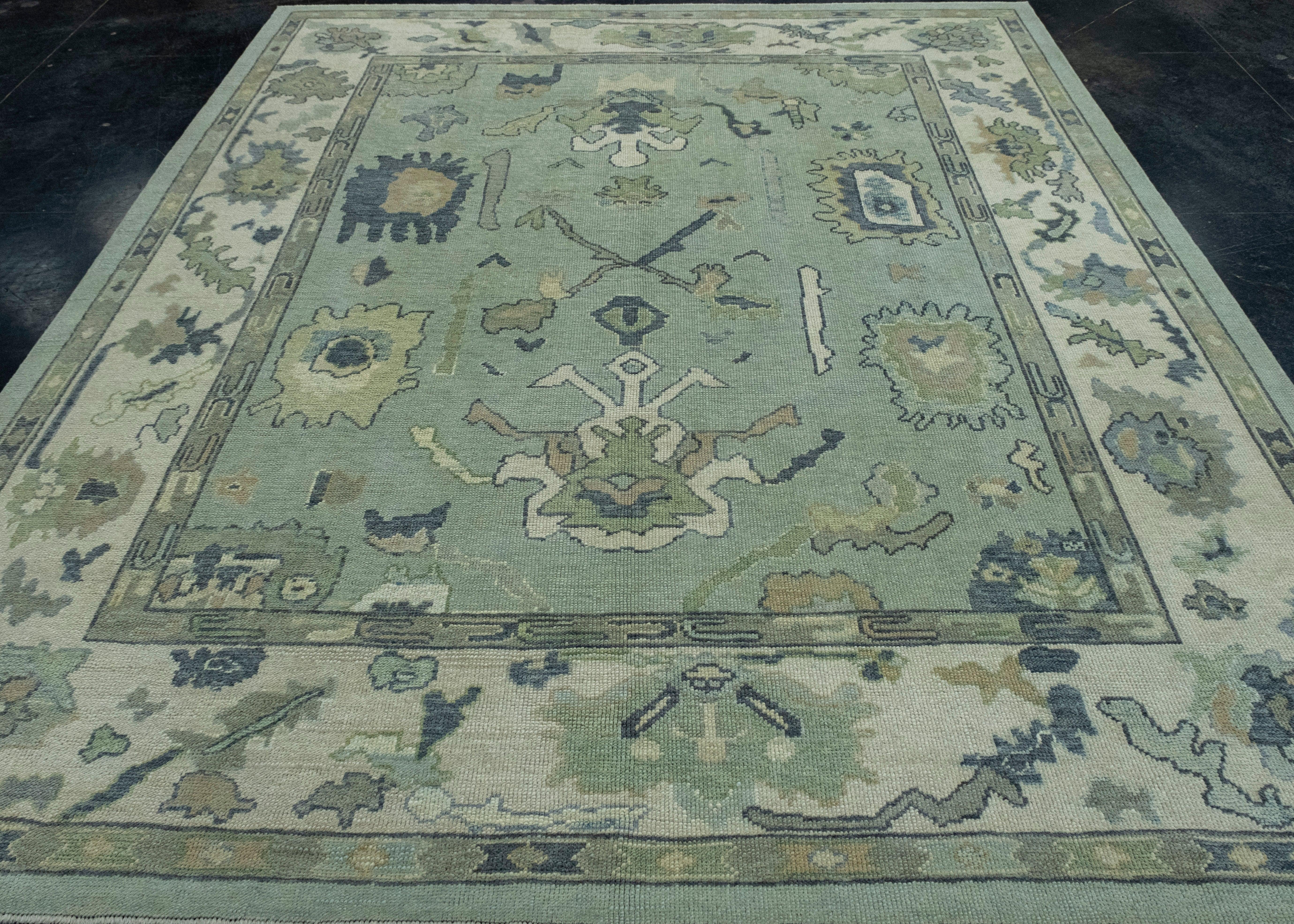 Turkish Oushak Rug 8'3