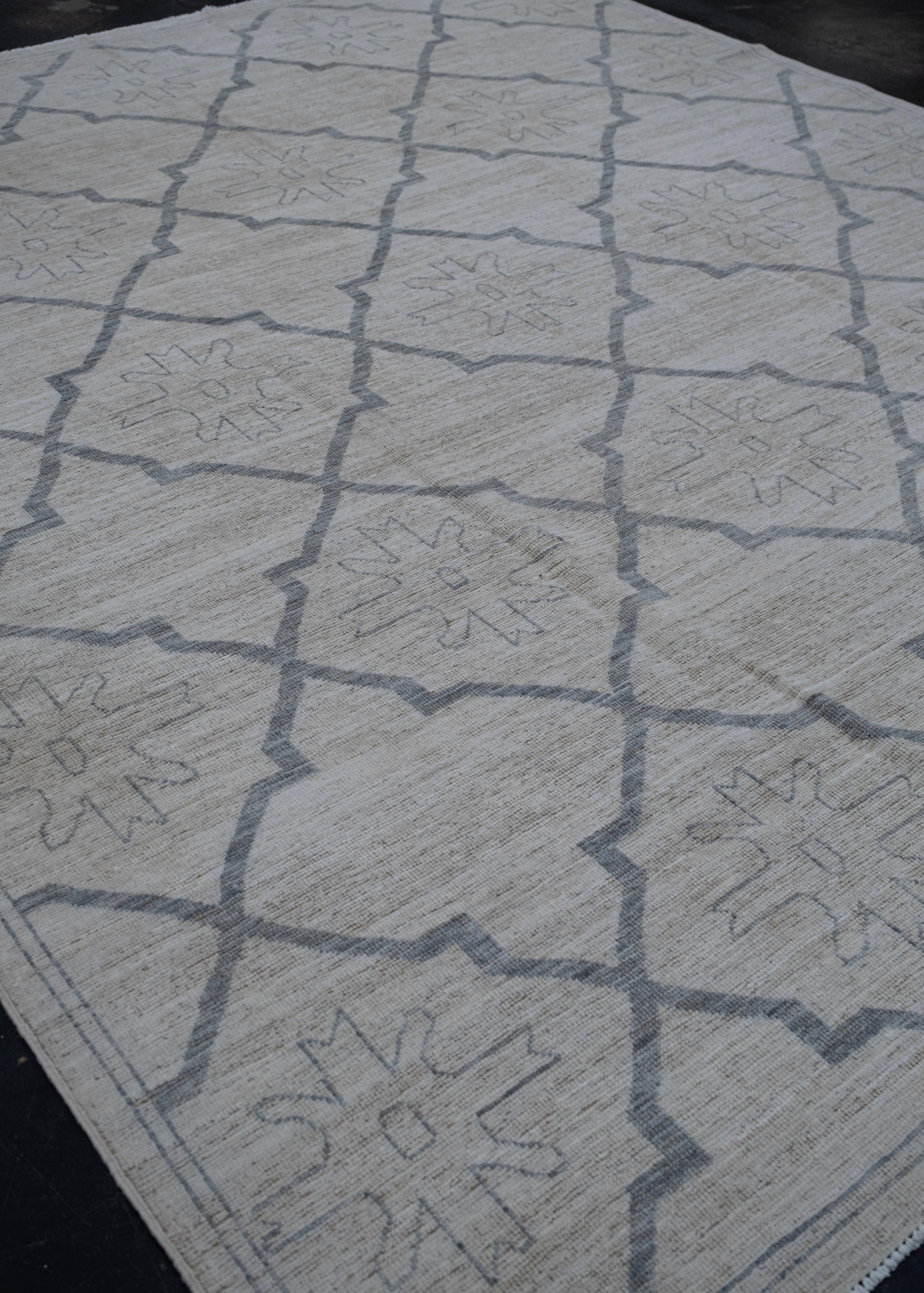 Alfombra turca Oushak 8'3 