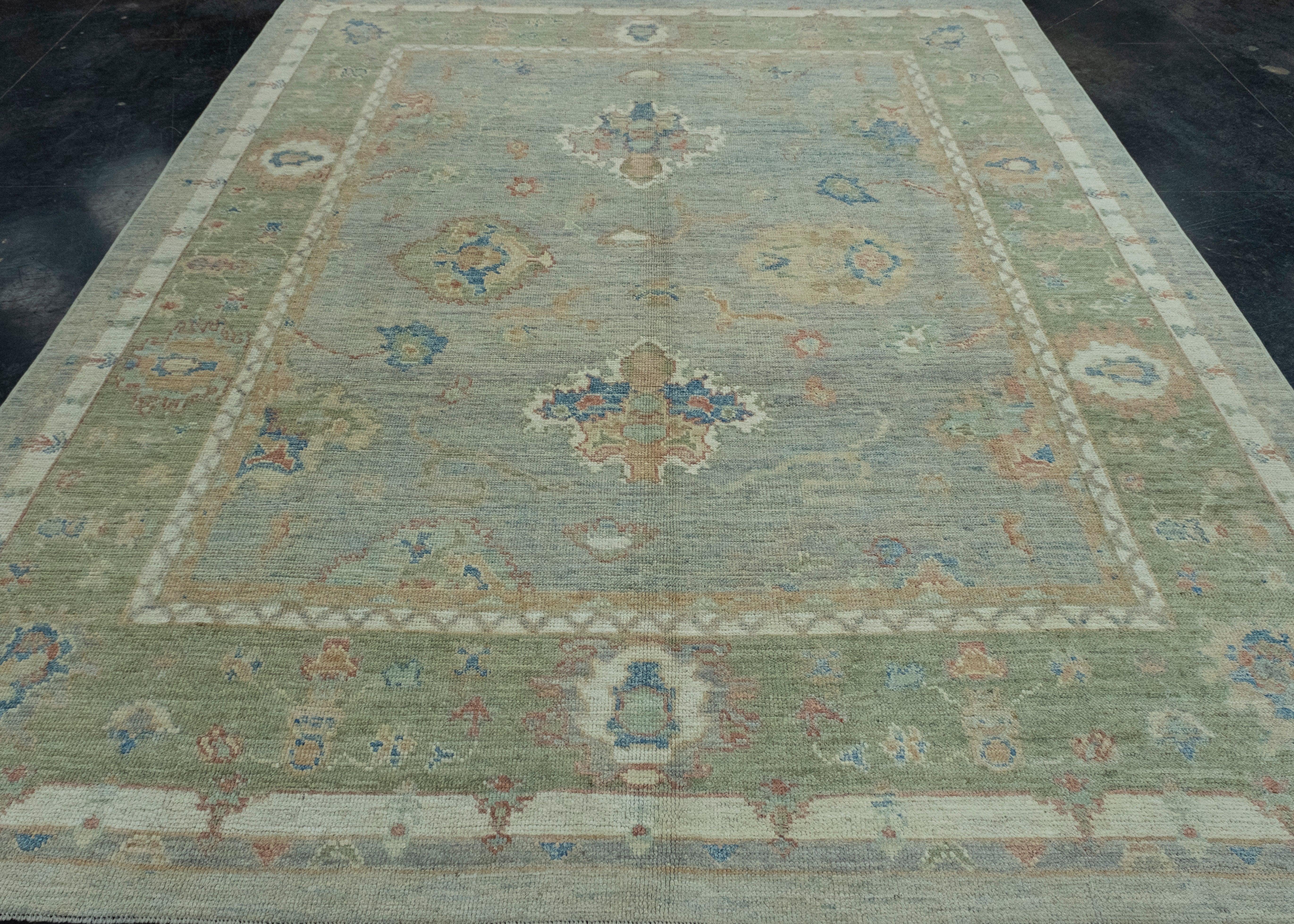 Turkish Oushak Rug 8'4