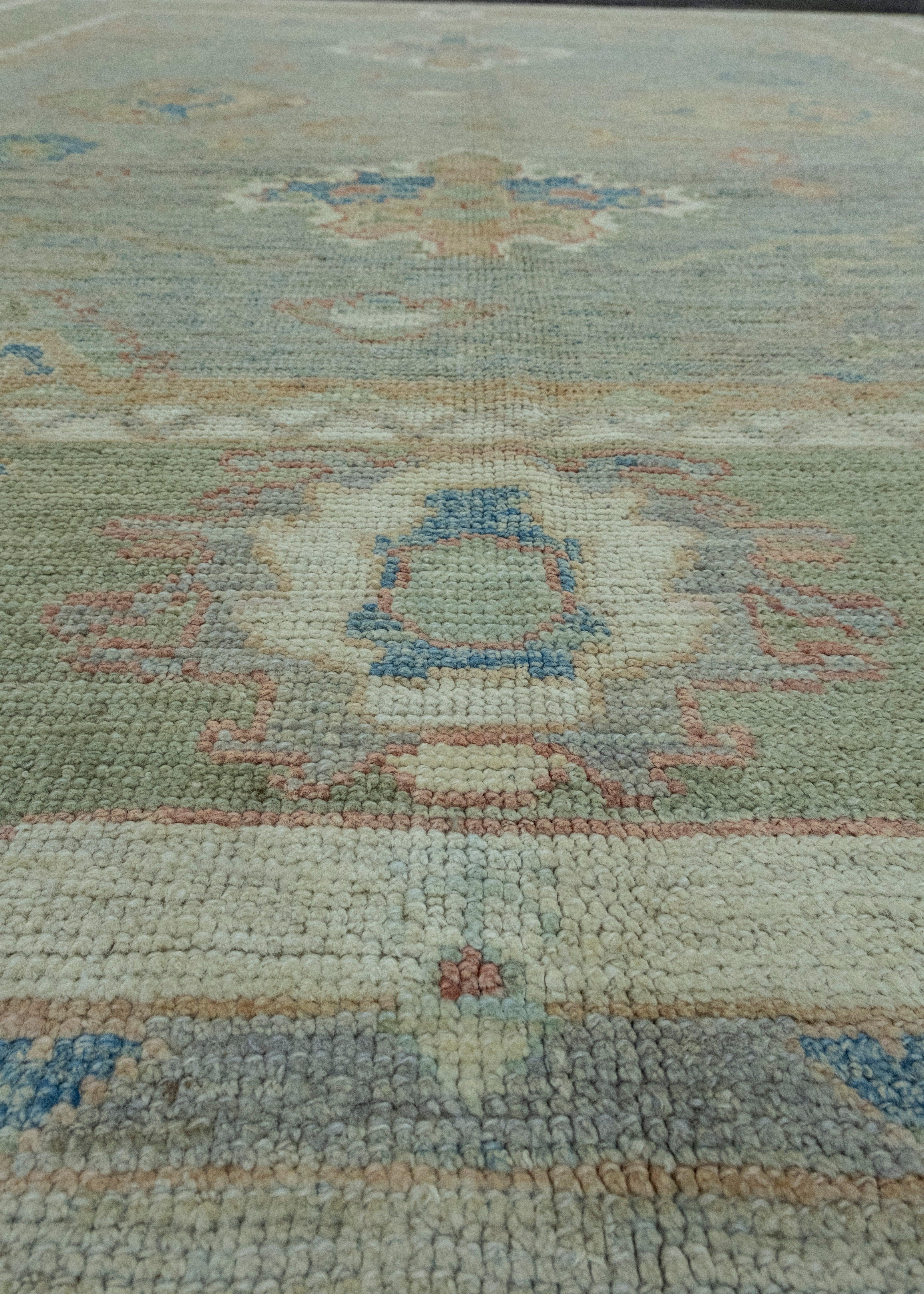Contemporary Turkish Oushak Rug 8'4