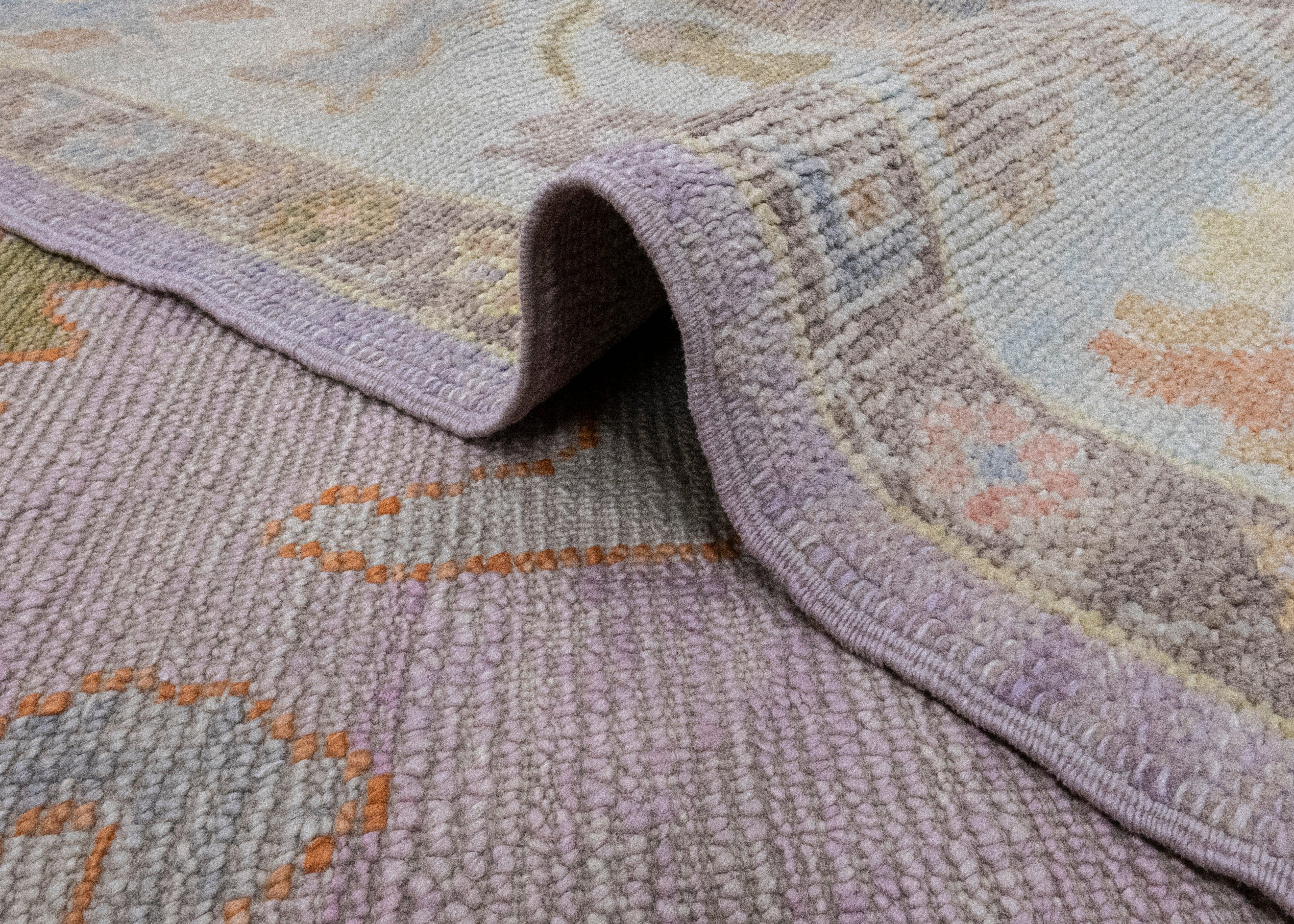 Turkish Oushak Rug 8'4