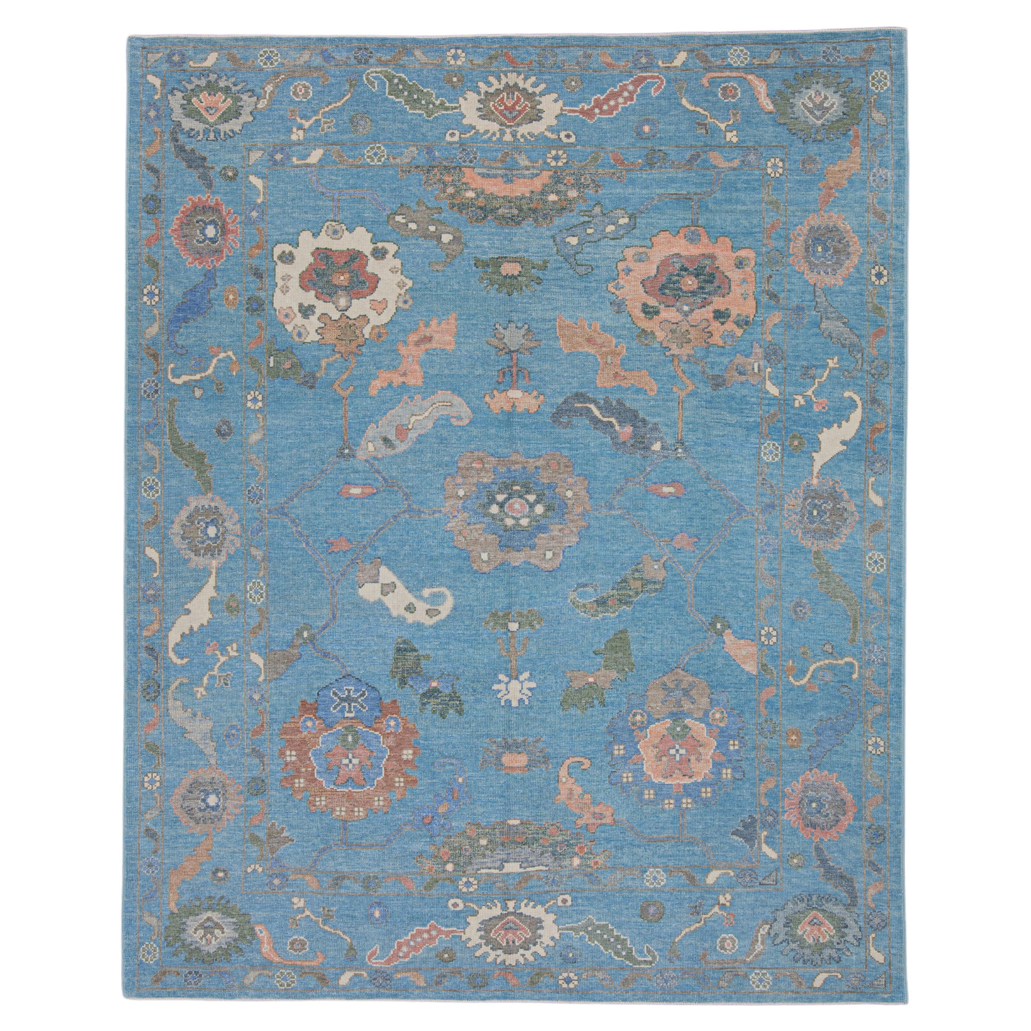 Tappeto Oushak turco 8'4" x 10'3" #16730