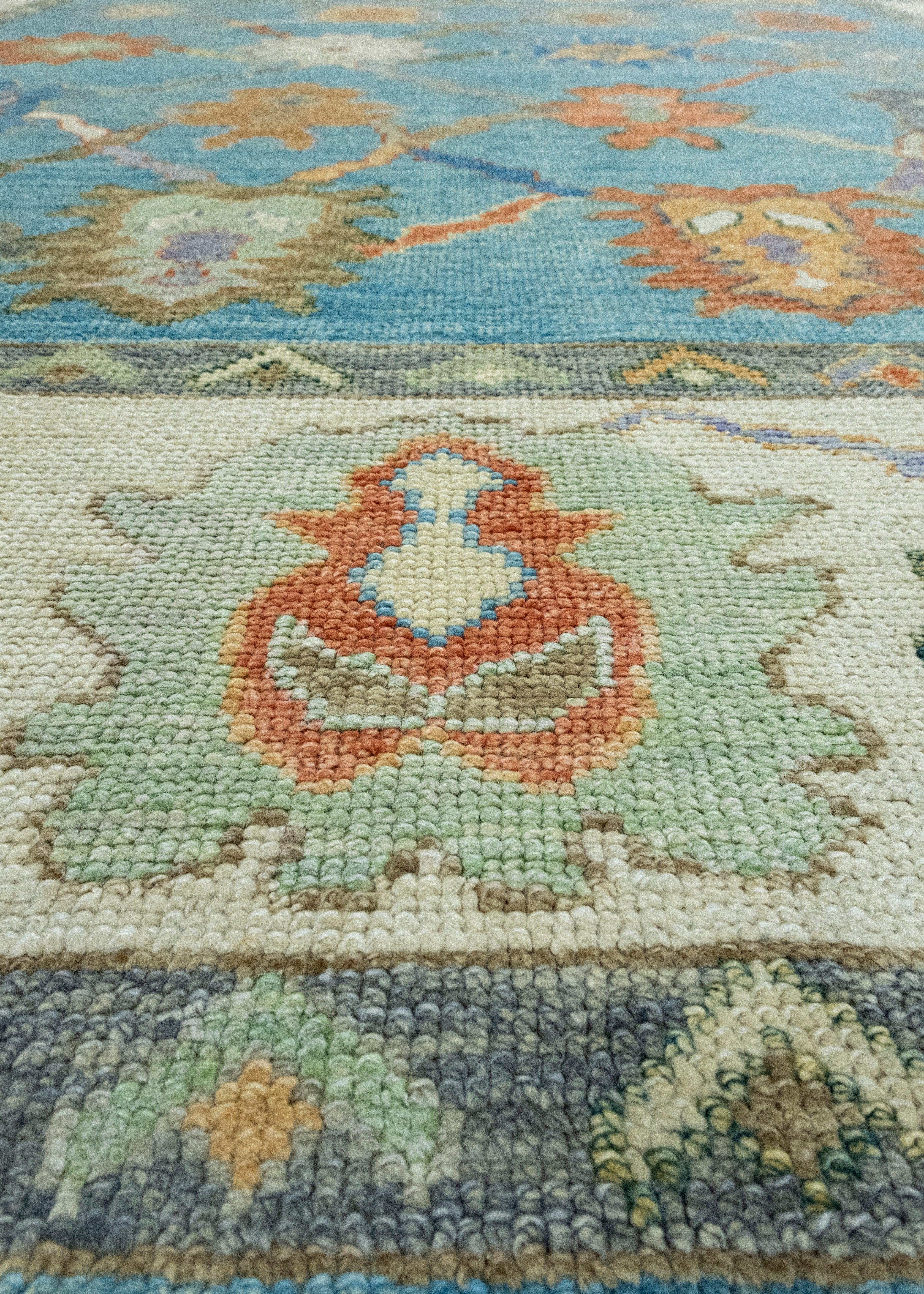 Contemporary Turkish Oushak Rug 8'4