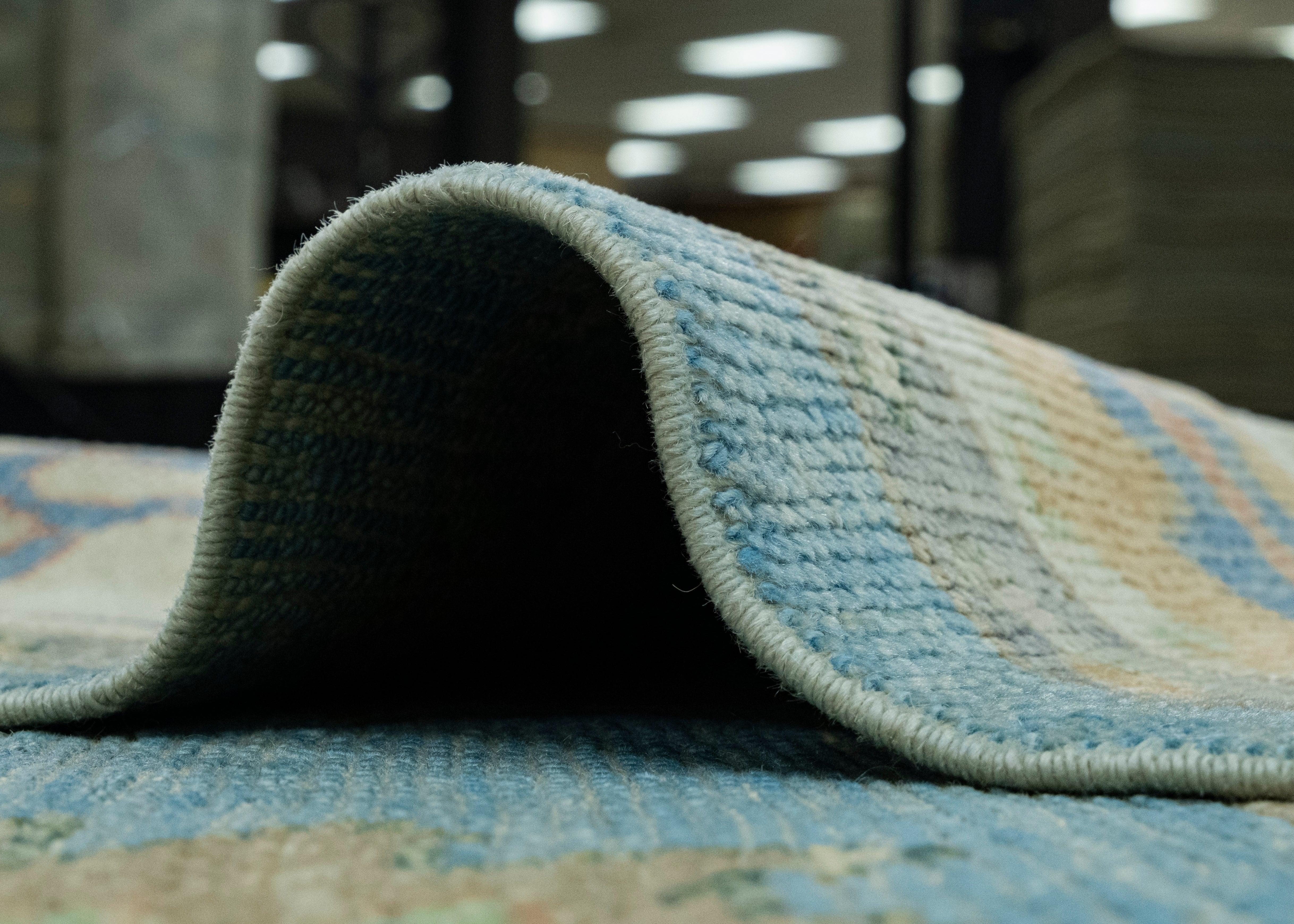 Wool Turkish Oushak Rug 8'4