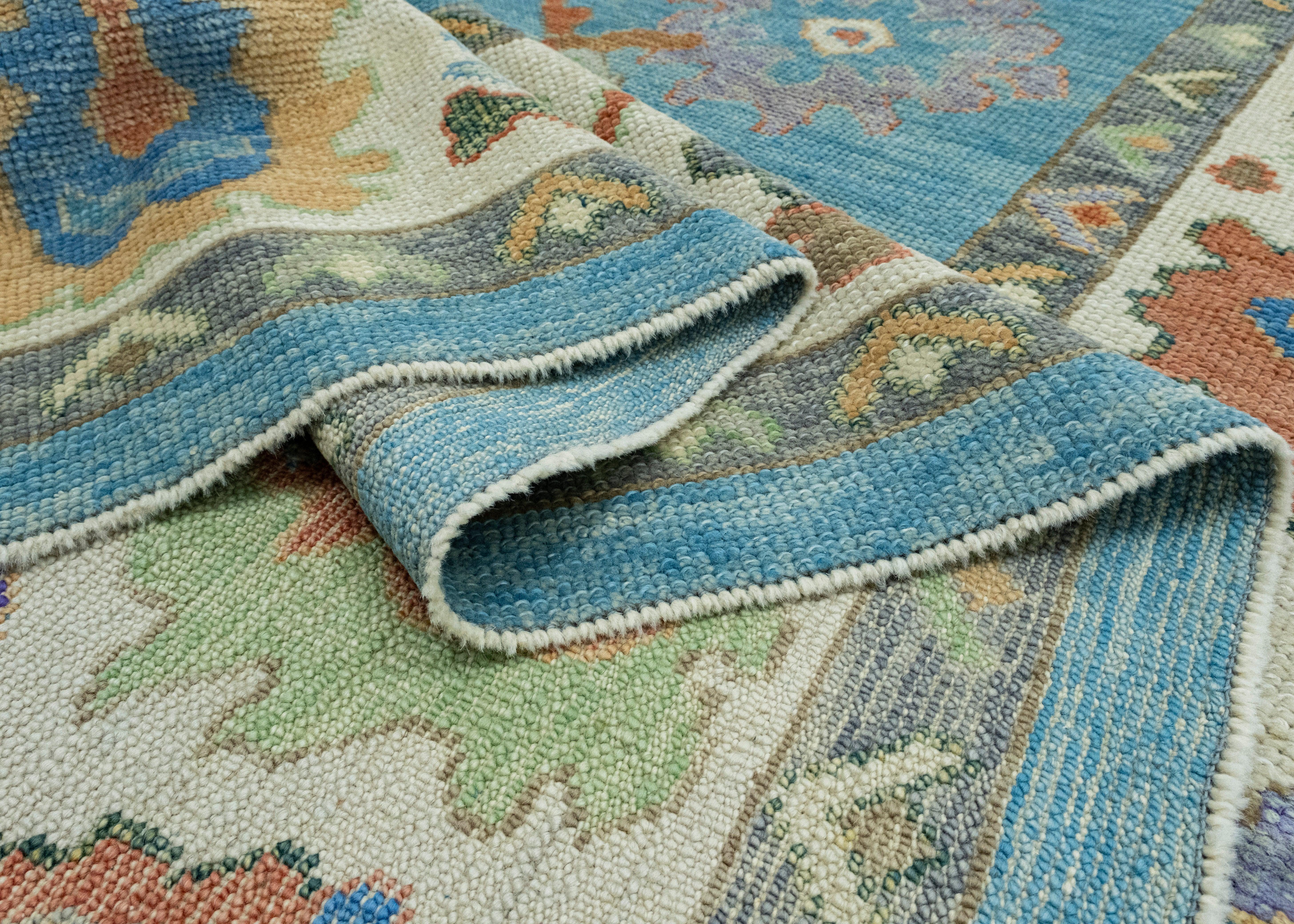 Turkish Oushak Rug 8'4