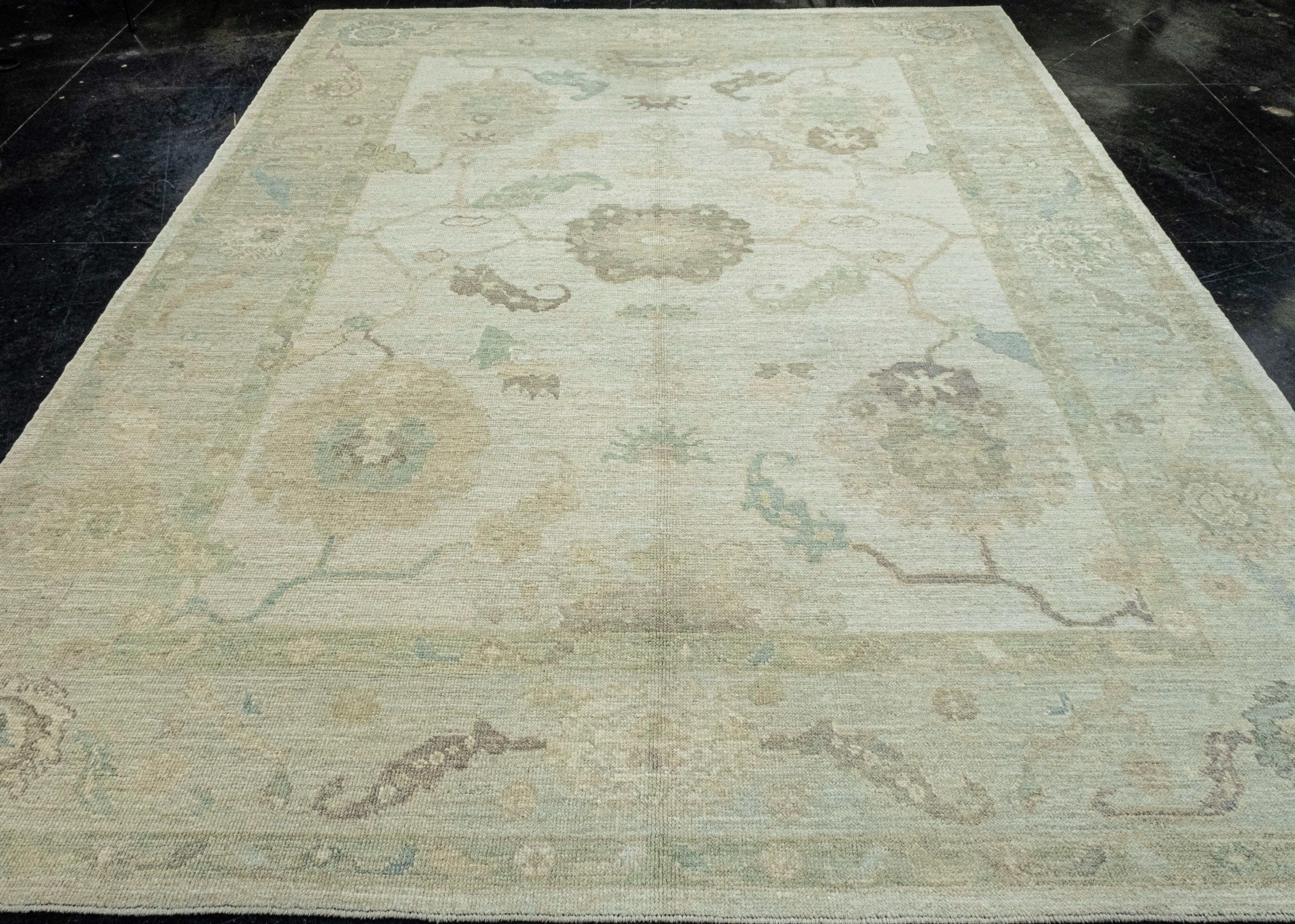 Turkish Oushak Rug 8'4