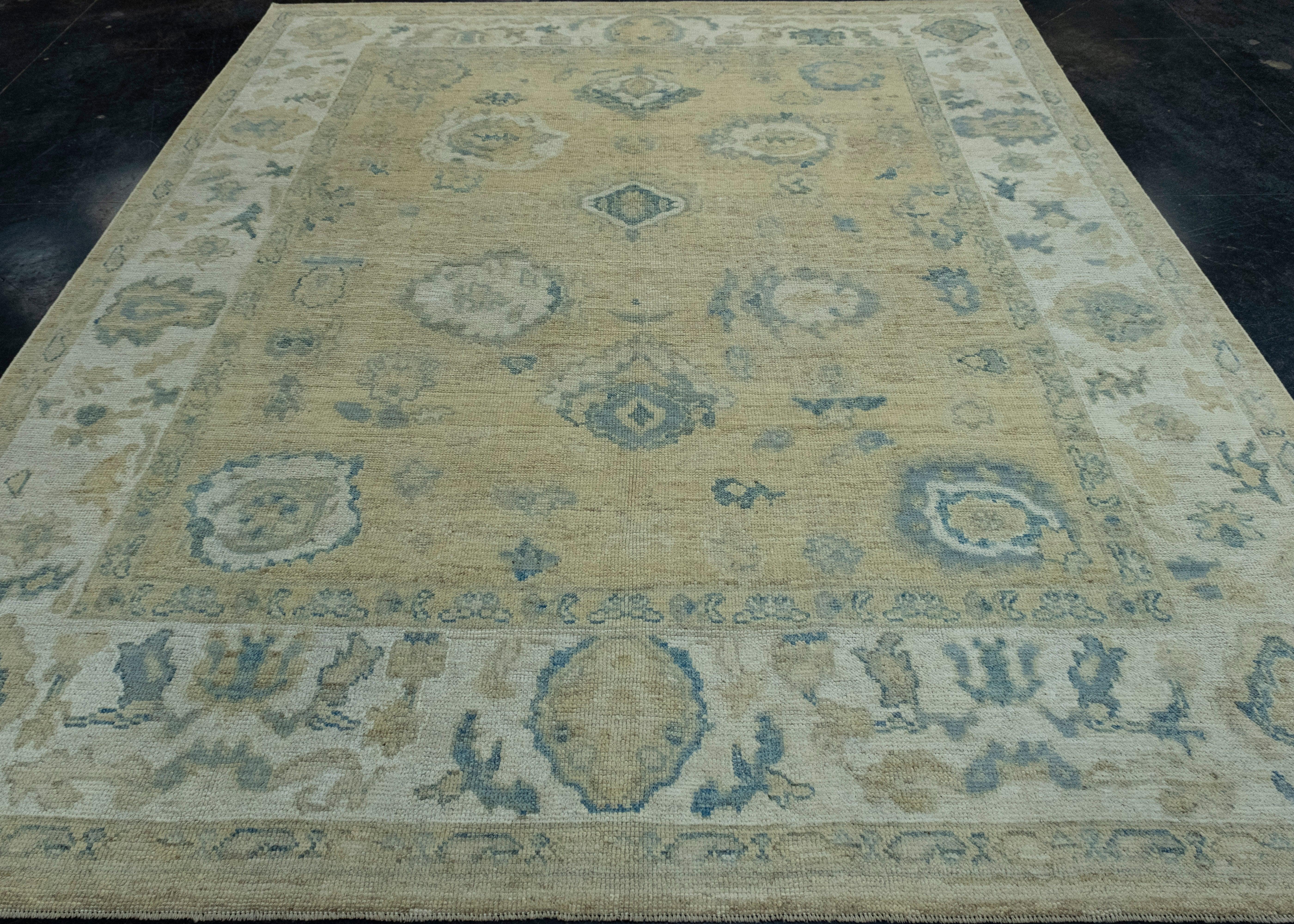 Turkish Oushak Rug 8'4