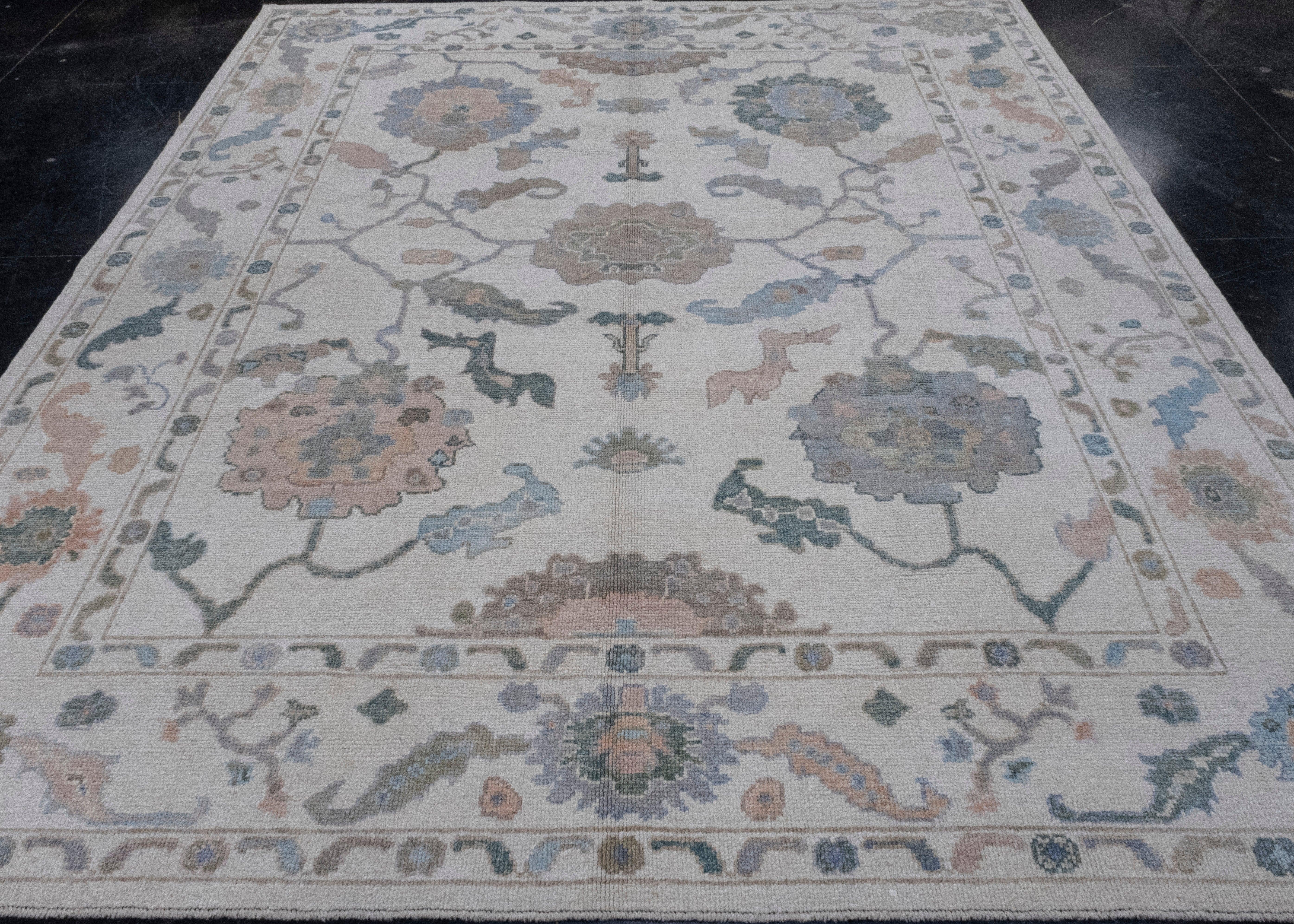 Turkish Oushak Rug 8'4