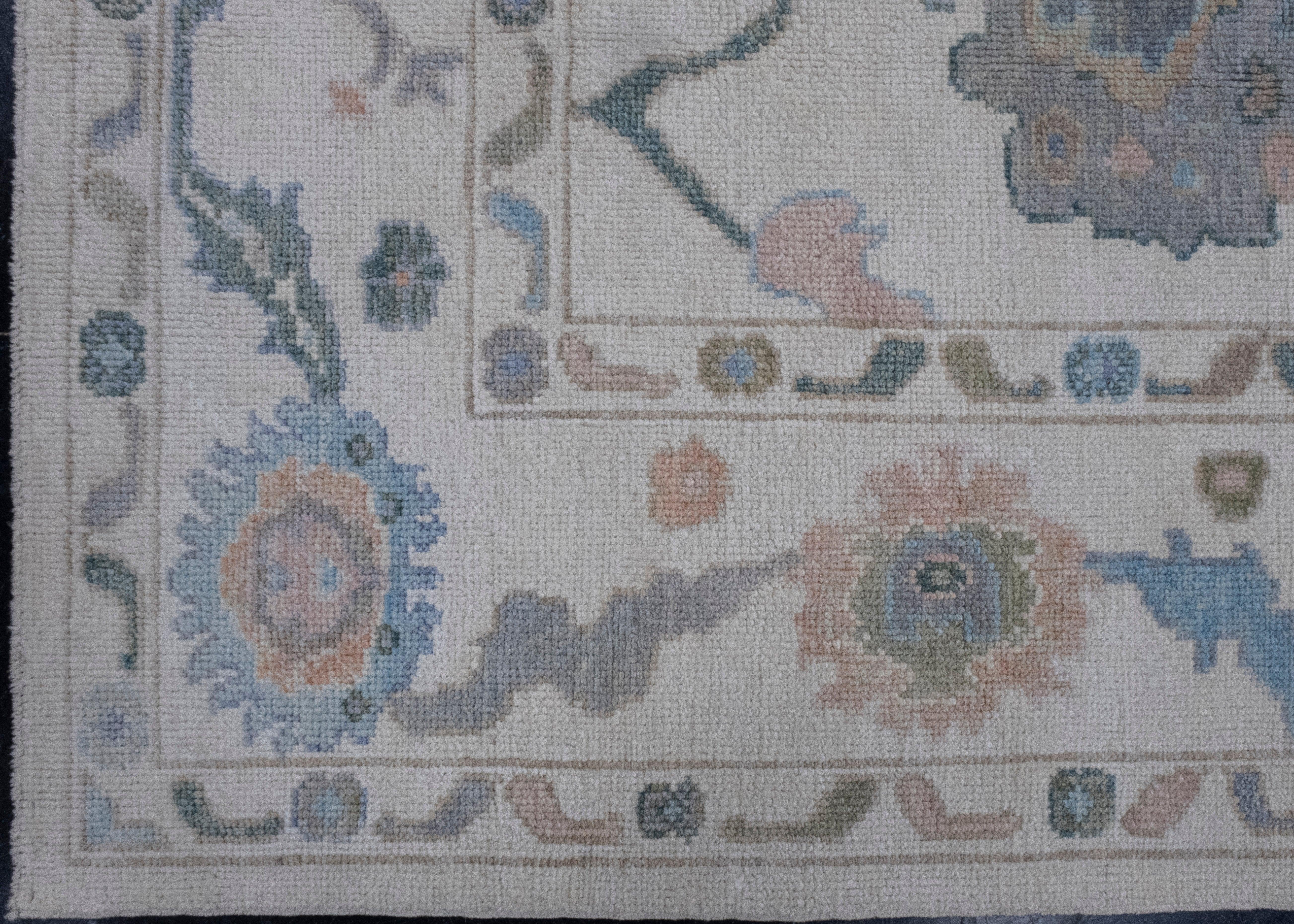 Turkish Oushak Rug 8'4