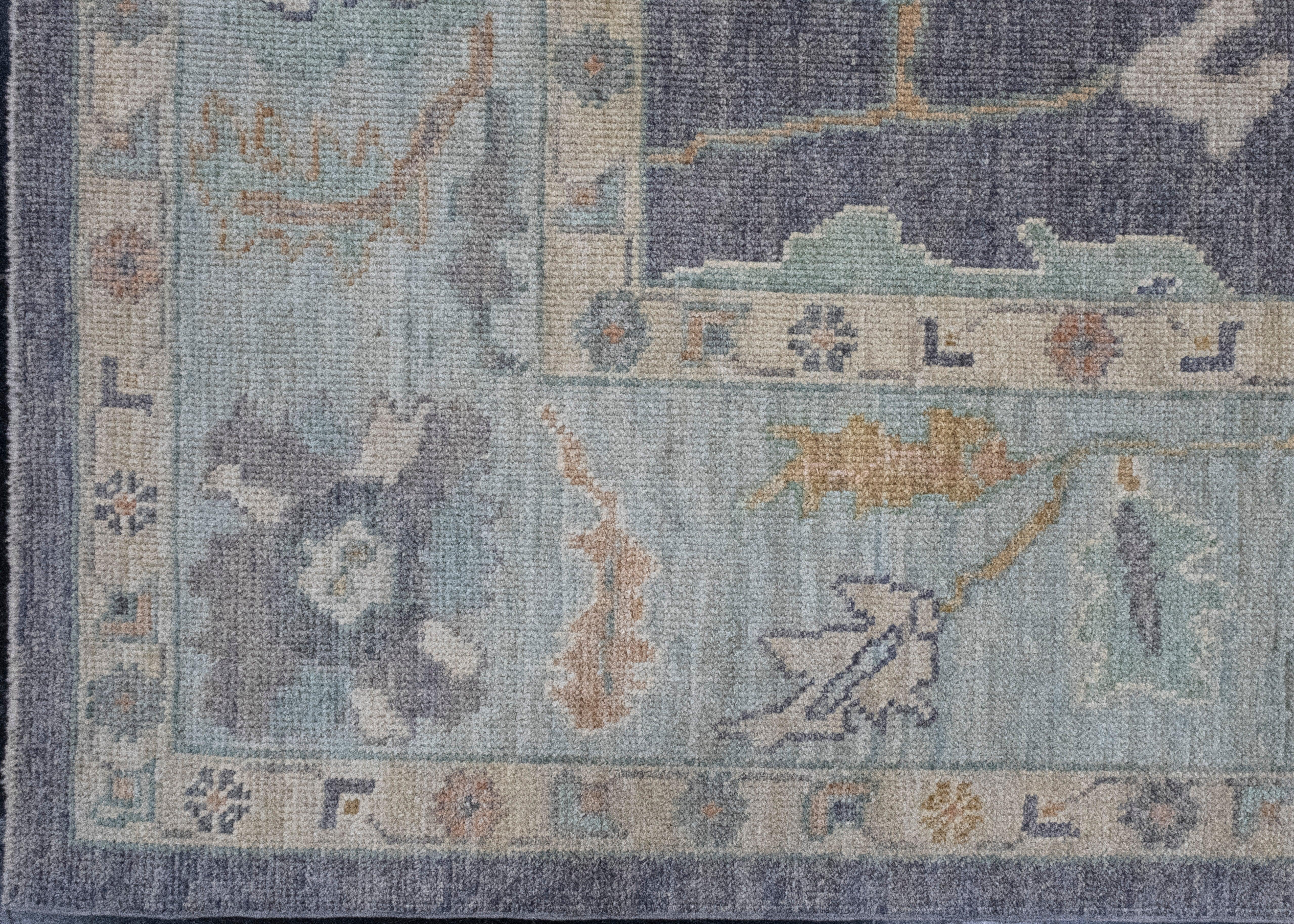 Turkish Oushak Rug 8'5