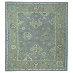 Turkish Oushak Rug 8'5" x 9'3" #17009