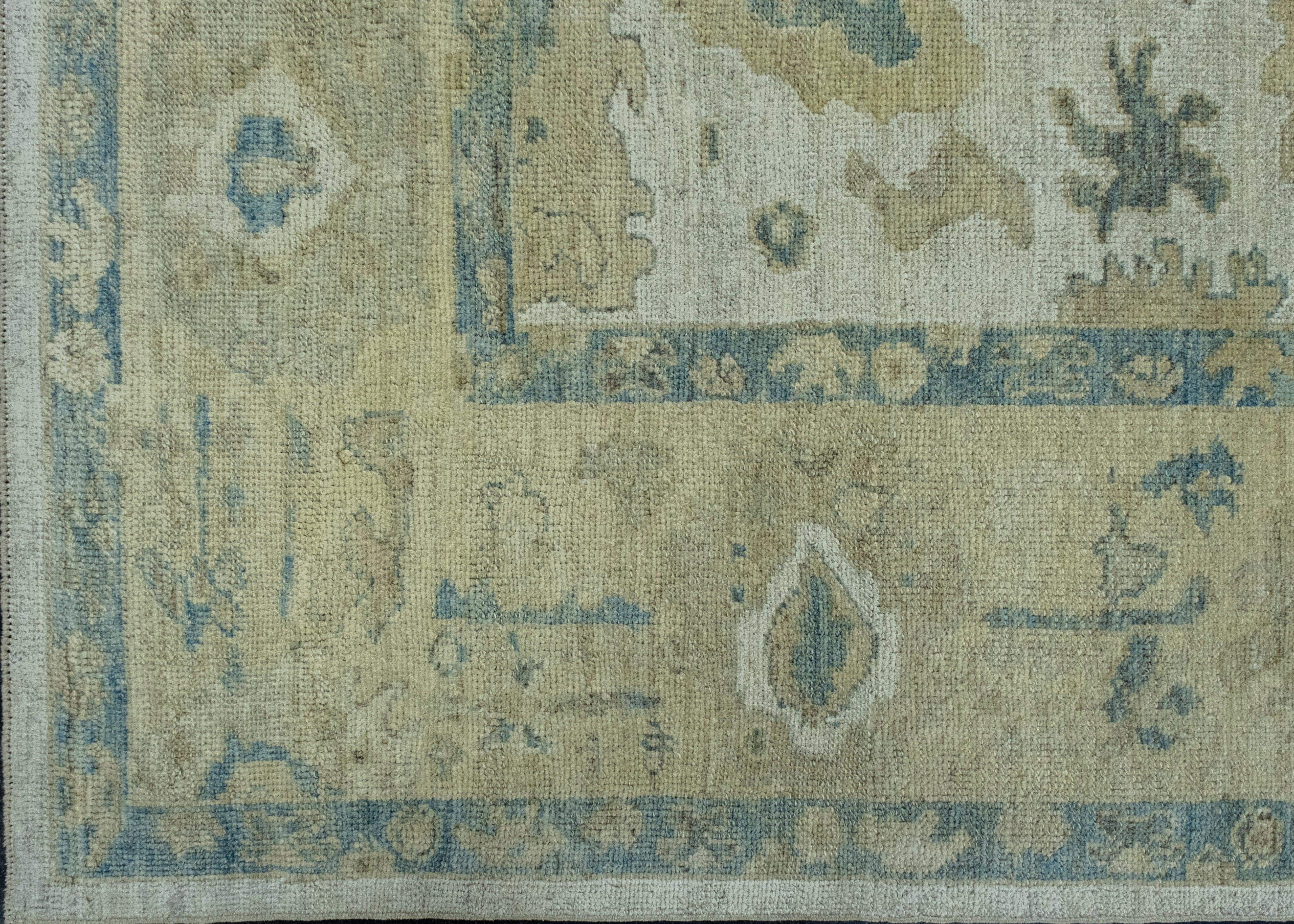 Turkish Oushak Rug 8'5