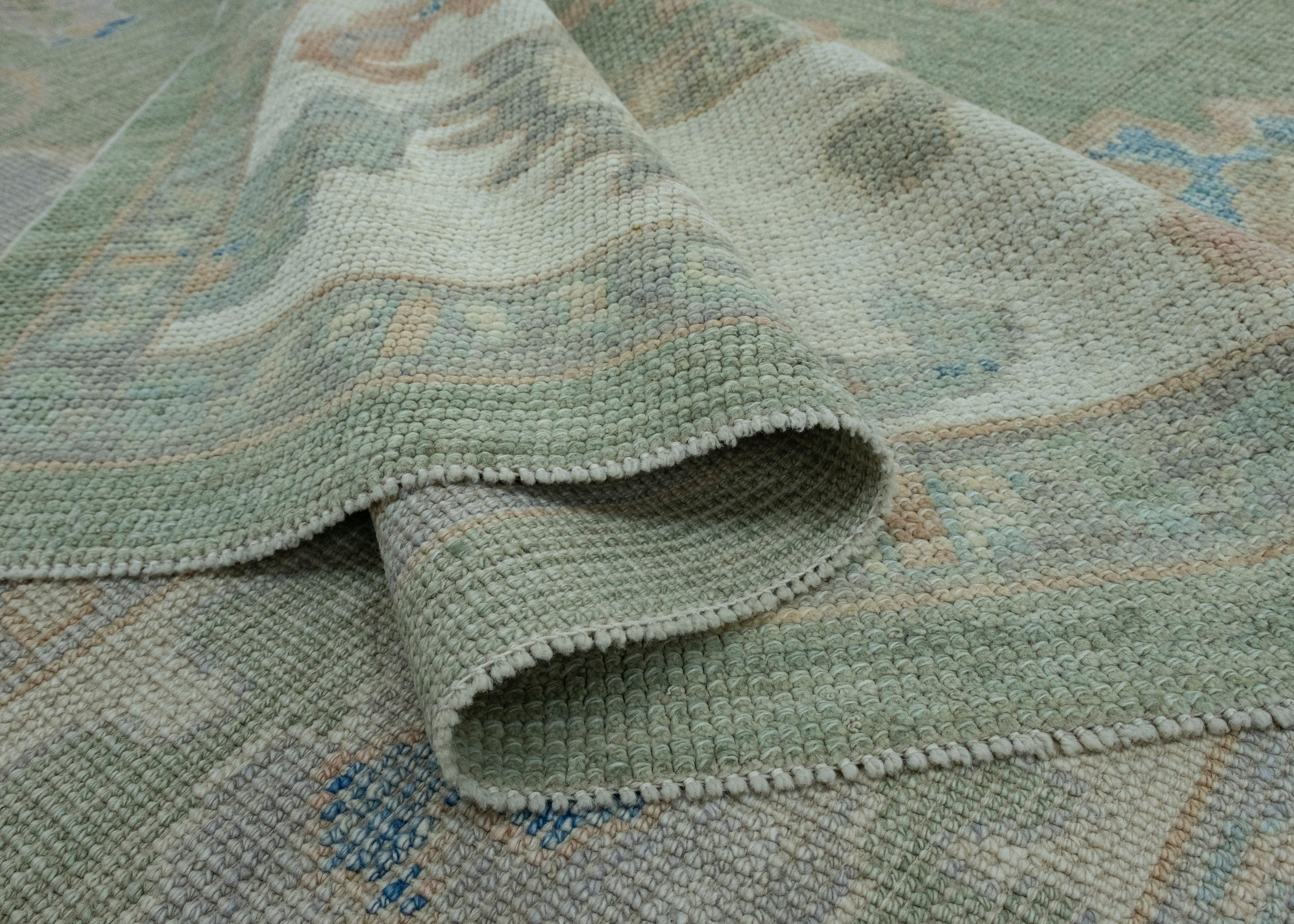 Turkish Oushak Rug 8'6