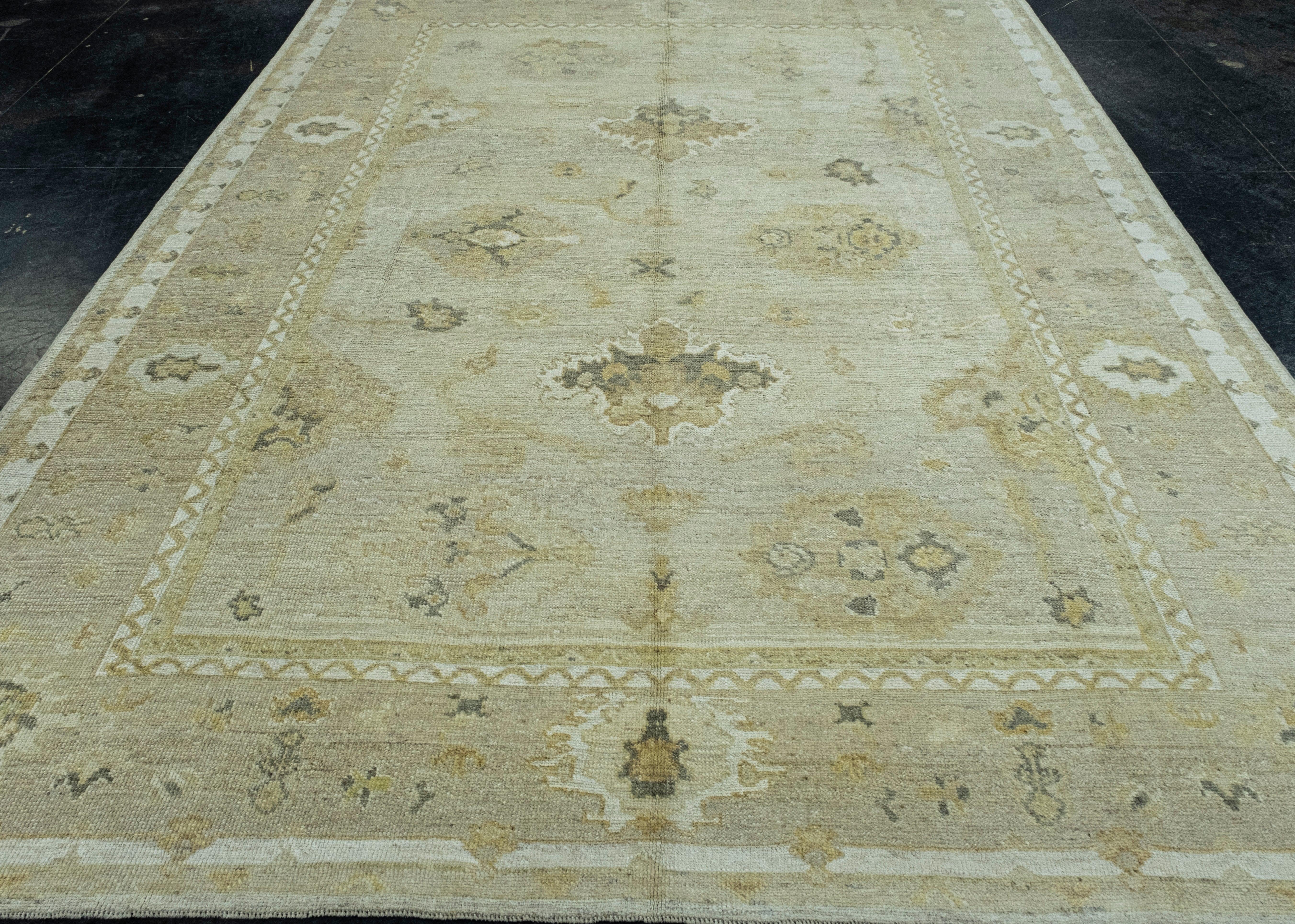 Tappeto Oushak turco 8'6