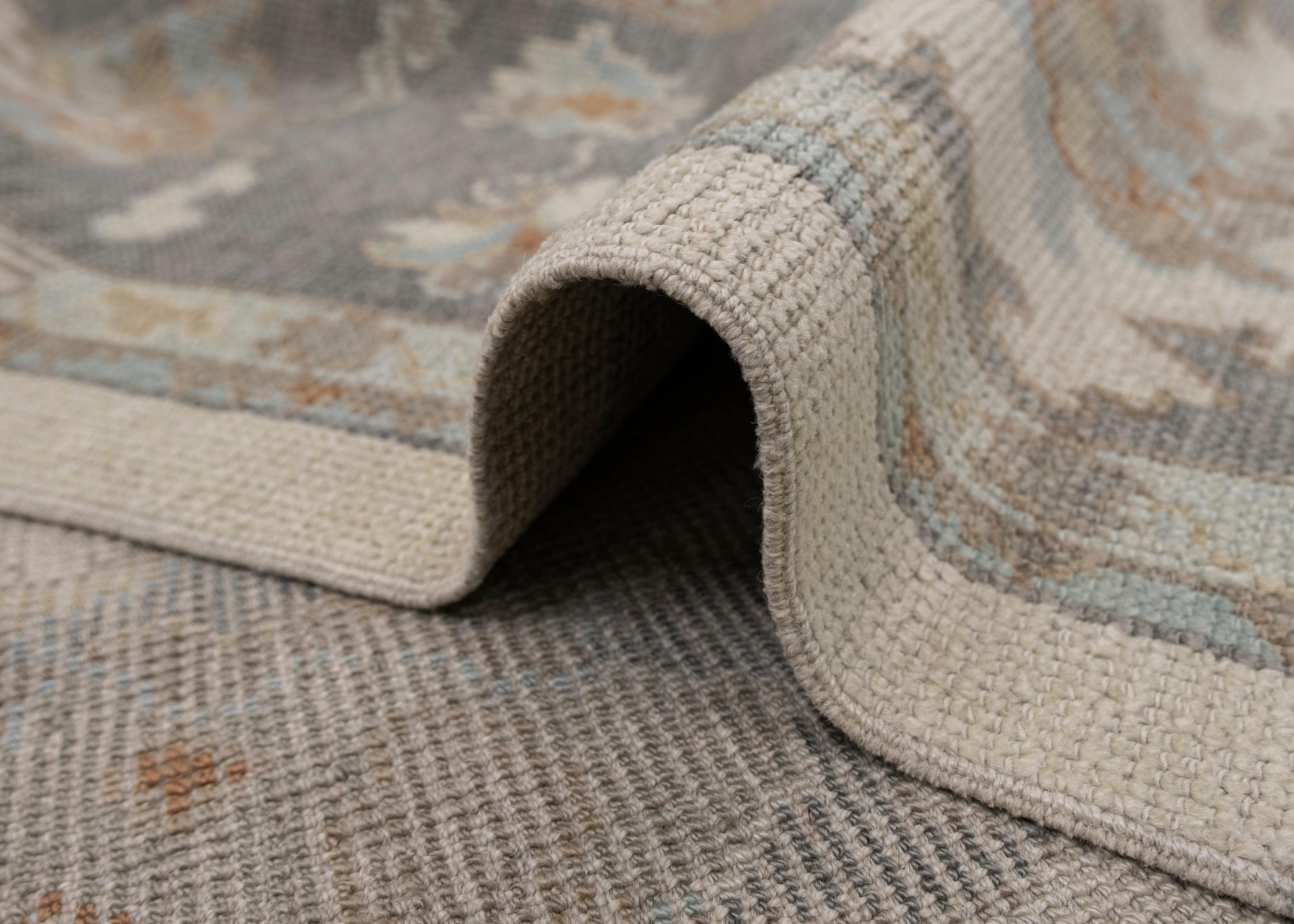 Contemporary Turkish Oushak Rug 8'6