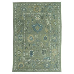 Turkish Oushak Rug 8'6" x 12'4" #19183