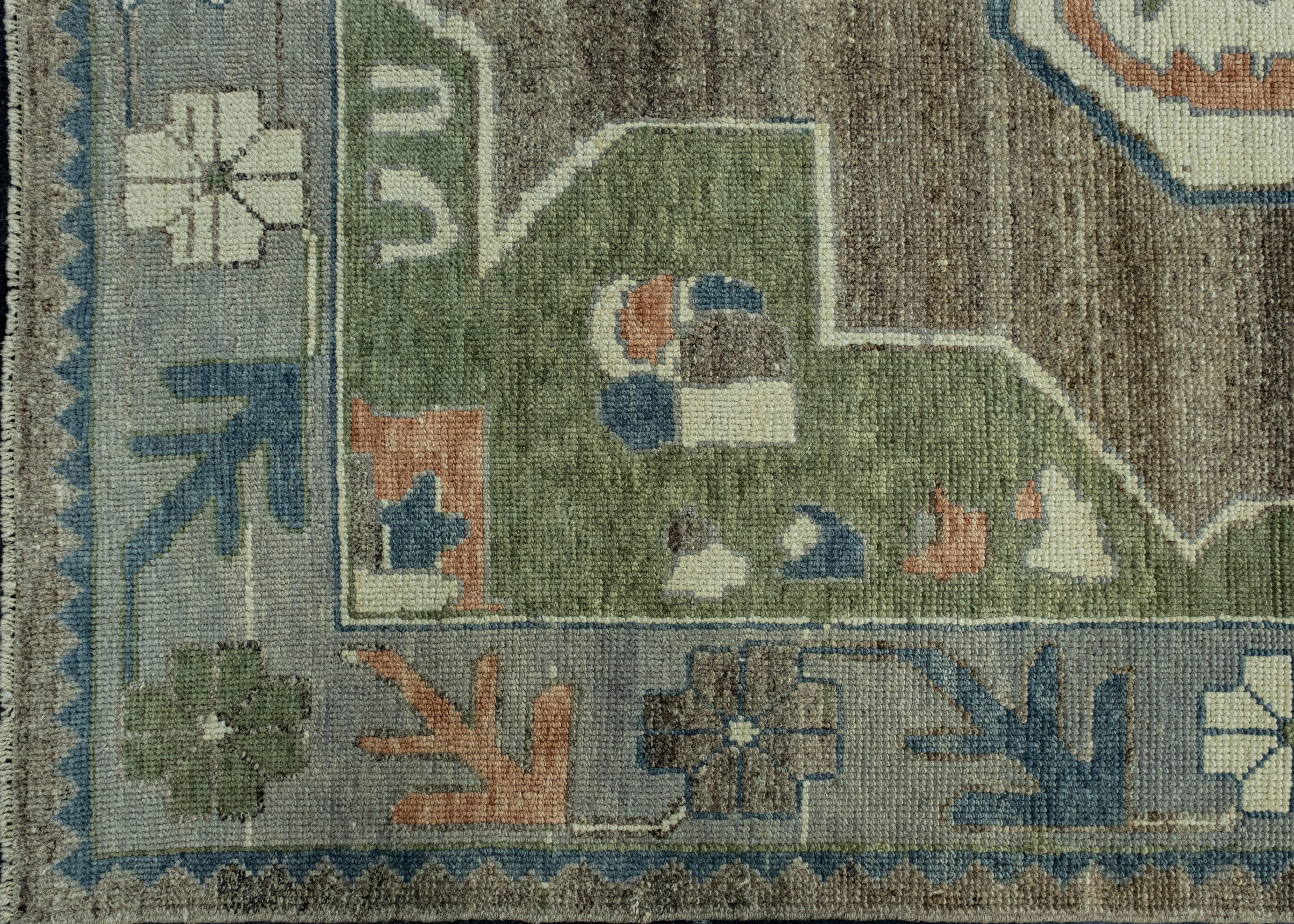 Turkish Oushak Rug 8'6